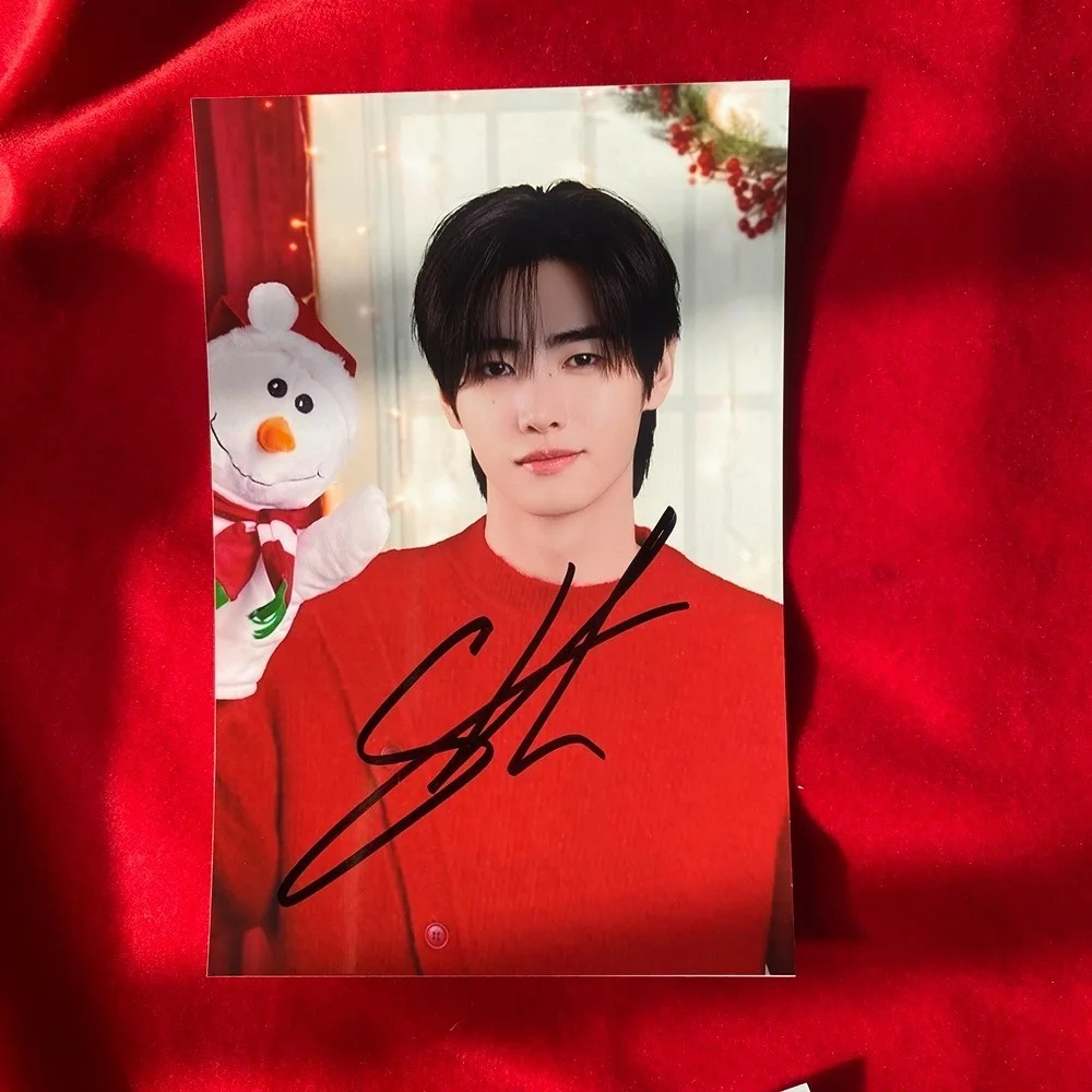 ENHYPEN Autographed Signed Photo For Christmas K-POP Collection 2025, image 5