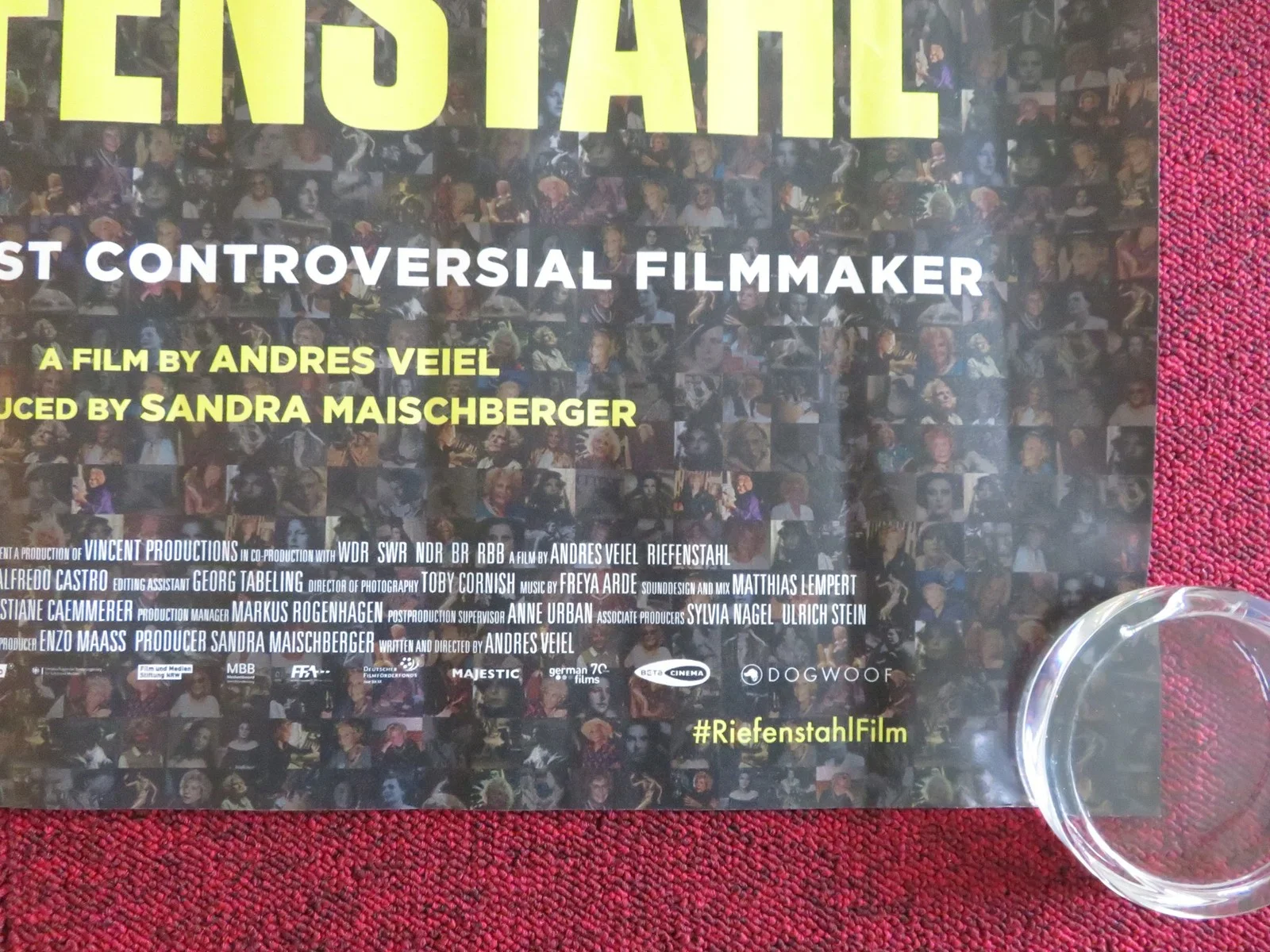 Riefenstahl UK QUAD ROLLED POSTER ULRICH NOETHEN LENI RIEFENSTAHL 2024, изображение 5