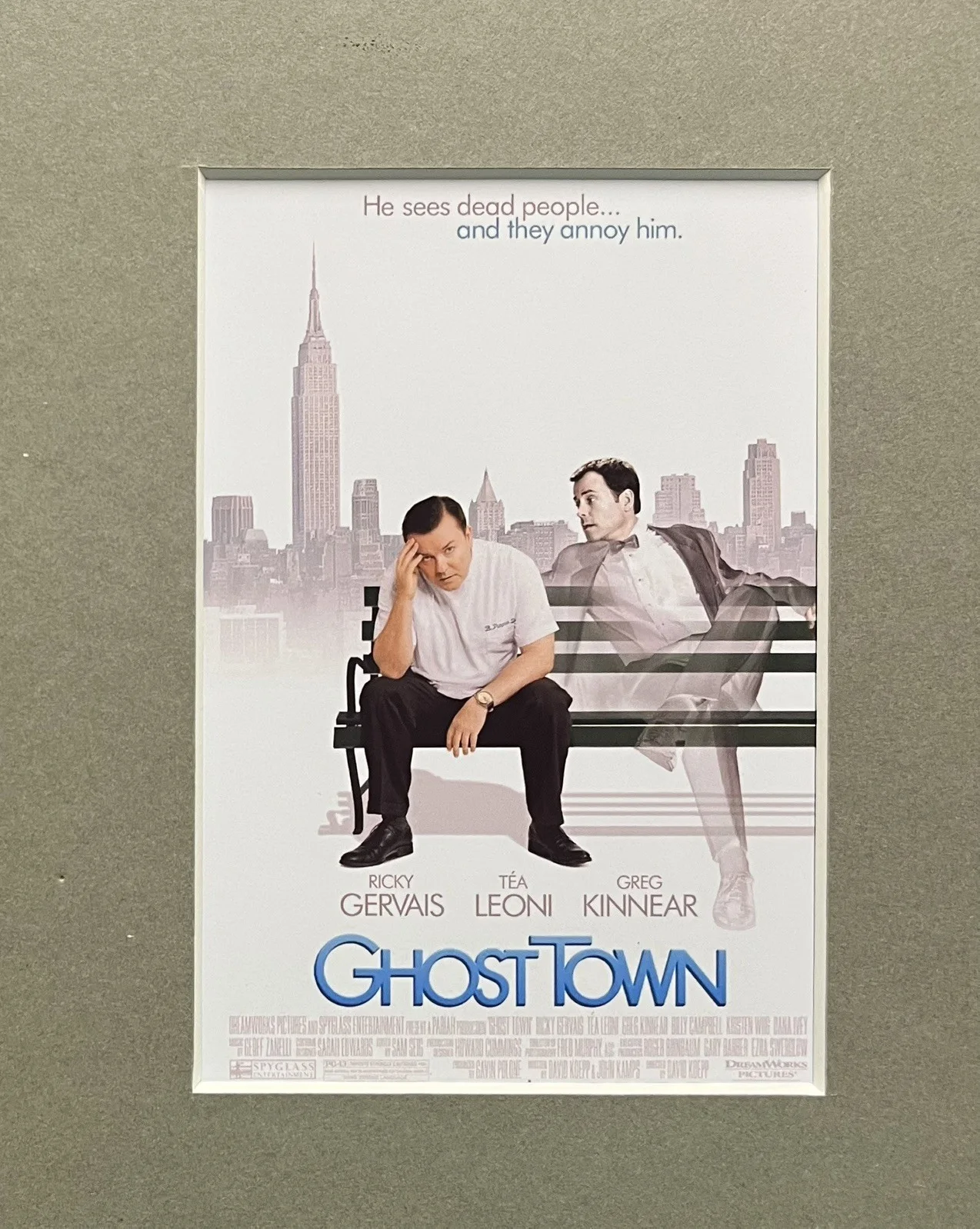 GHOST TOWN . 35mm Film Cell Mounted Display, image 2