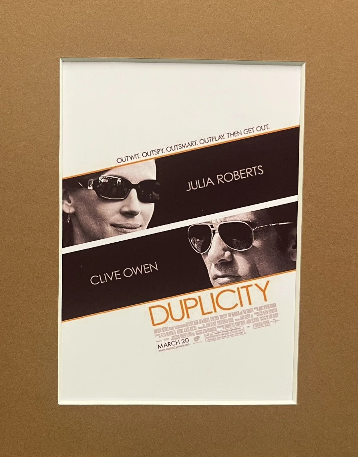 DUPLICITY. 35mm Film Cell Mounted Display, image 2