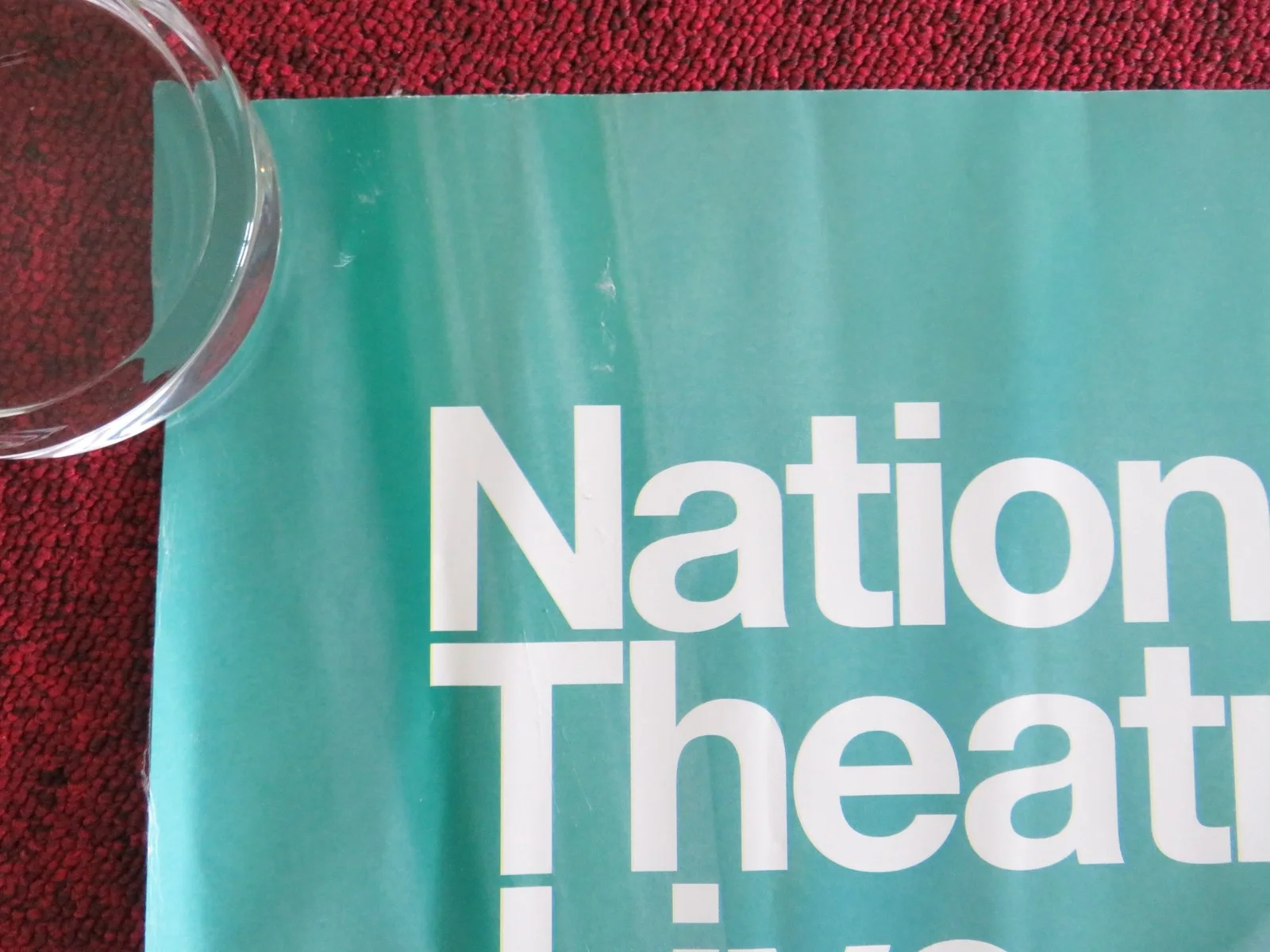 NATIONAL THEATRE LIVE: NYE UK QUAD ROLLED POSTER MICHAEL SHEEN SHARON SMALL 2024, image 3