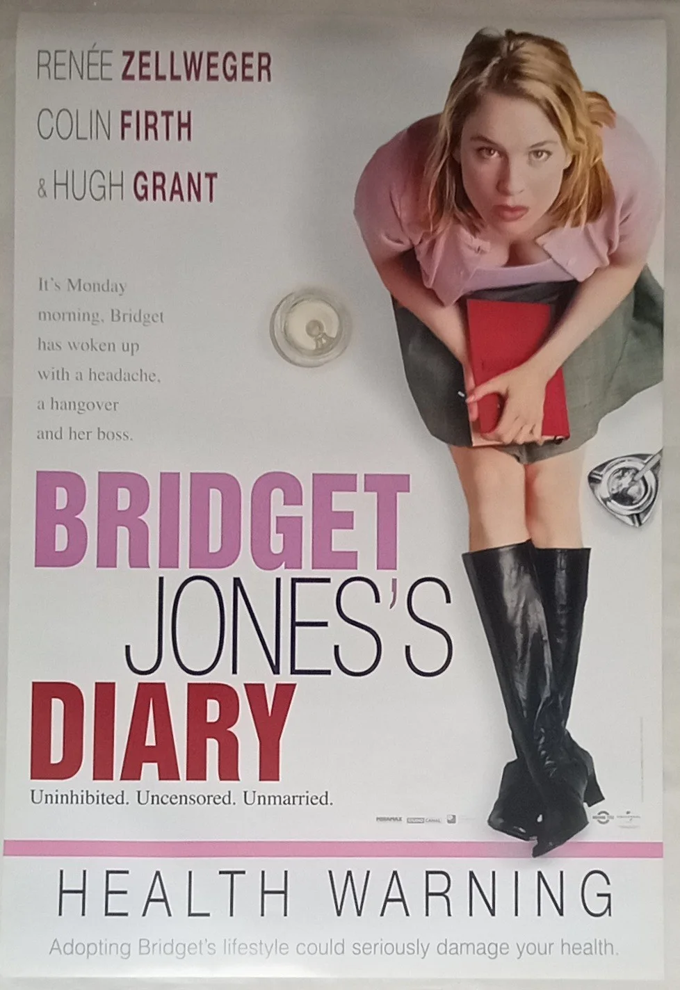 Bridget Jones's Diary (2001) Original D/S One-Sheet Cinema Poster Set, image 3