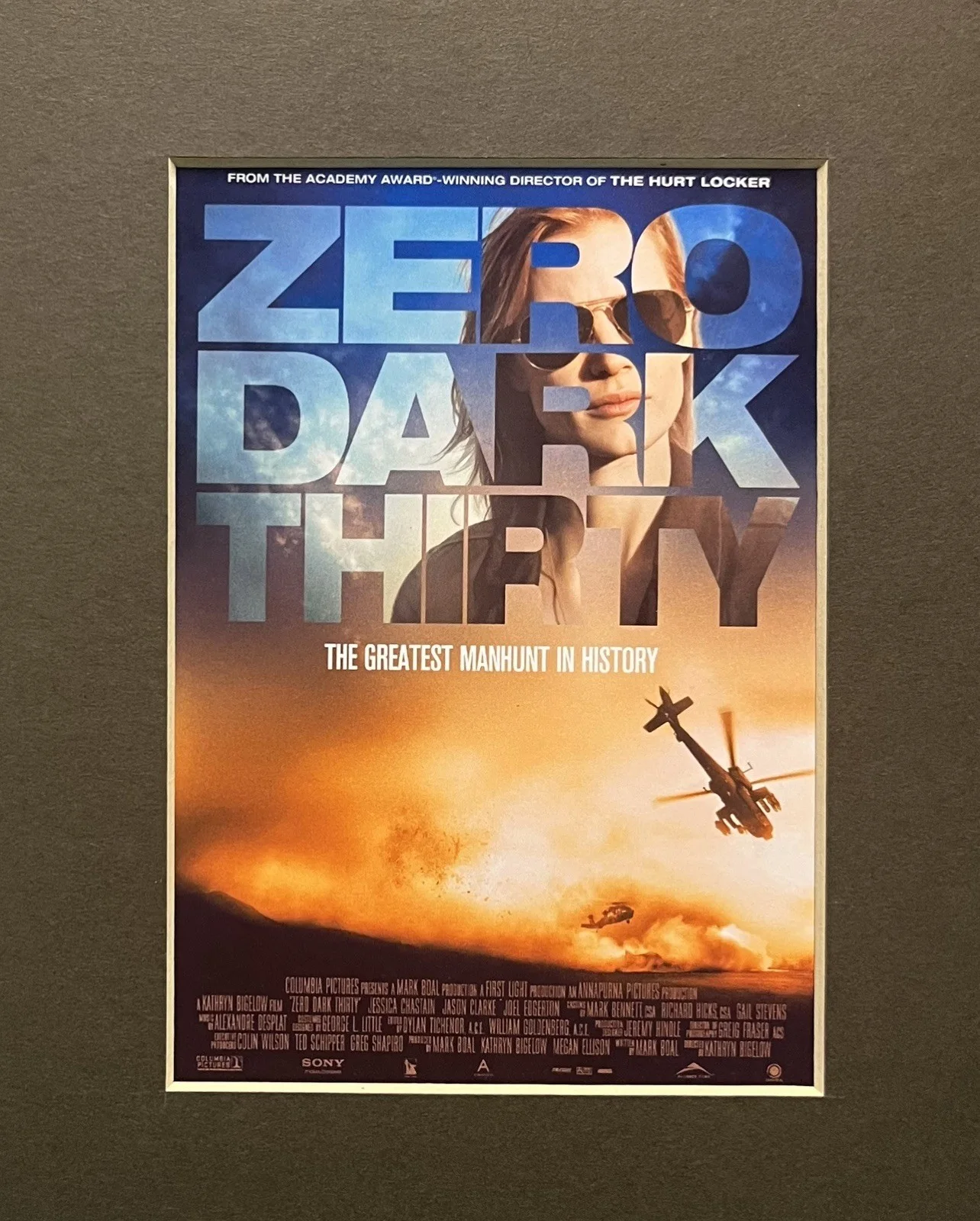ZERO DARK THIRTY. 35mm Film Cell Mounted Display, image 2