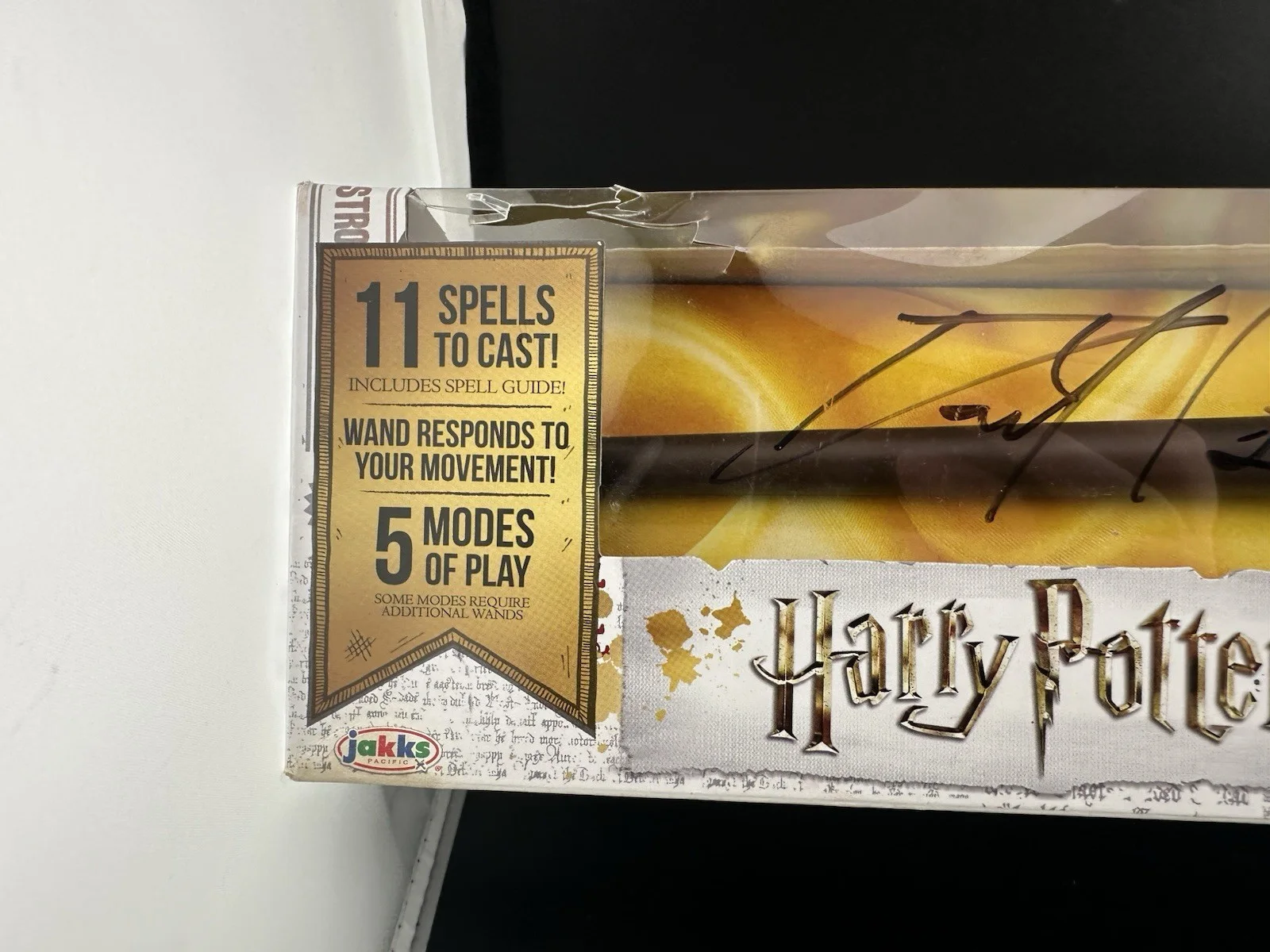 Daniel Radcliffe — Daniel Radcliffe Signed Autograph Harry Potter Sealed Press Touch Wand PSA/DNA, image 3