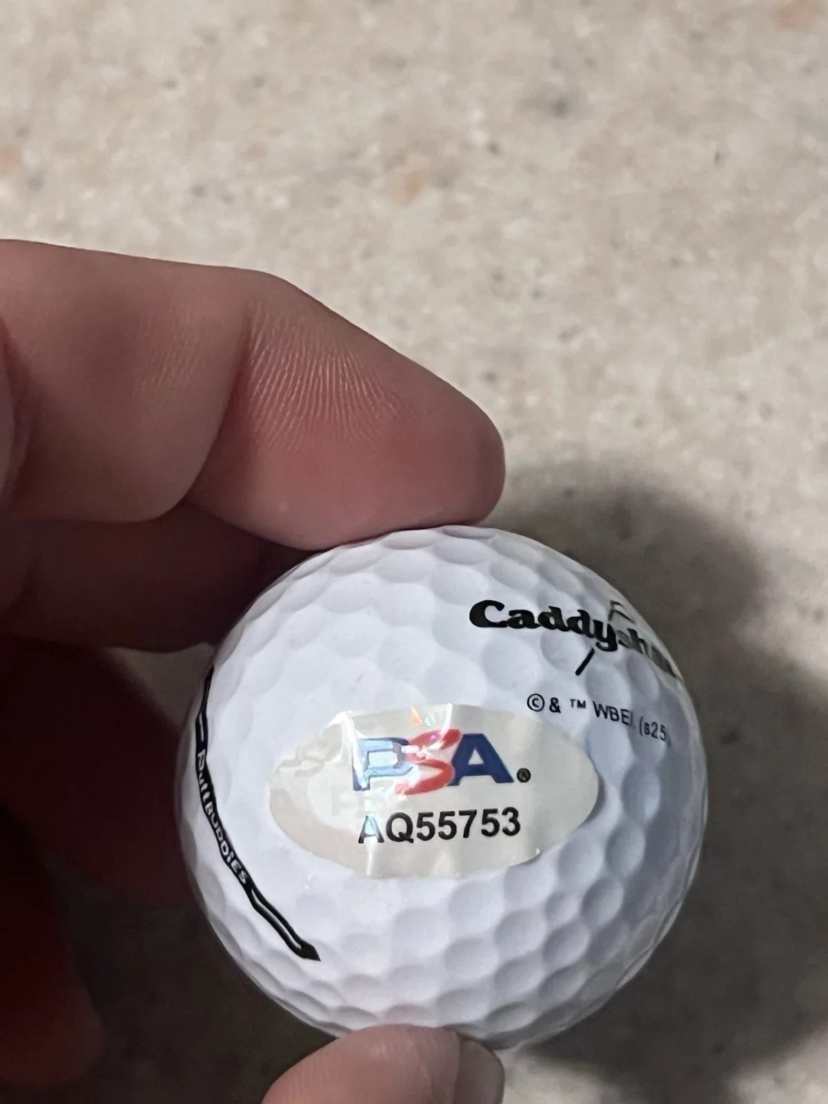 Chevy Chase — Chevy Chase Signed Golf Ball PSA / DNA COA Caddyshack Bushwood Autograph Auto, изображение 5