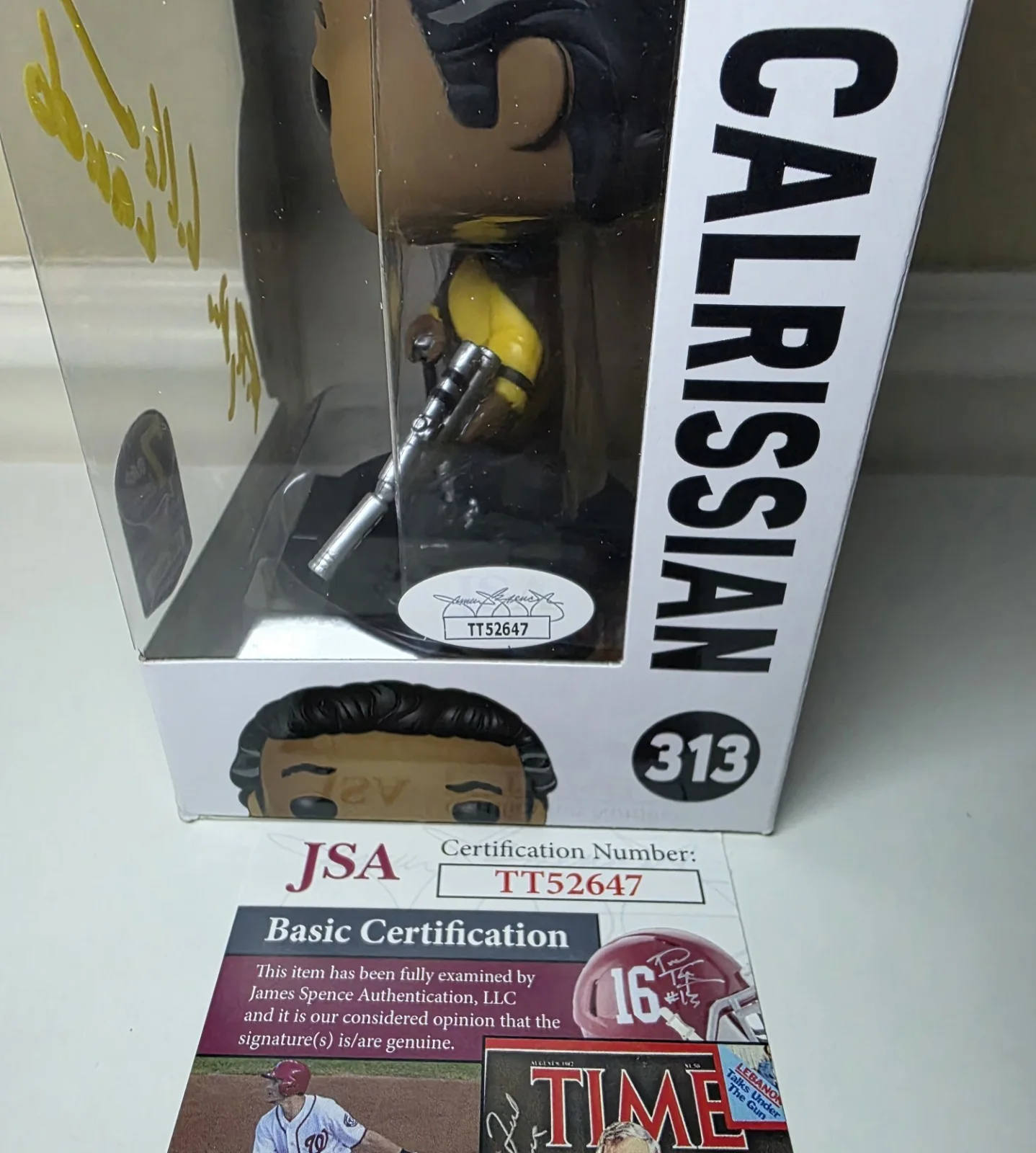 Funko POP #313 Billy Dee Williams Signed Lando Calrissian JSA COA Autograph, image 4