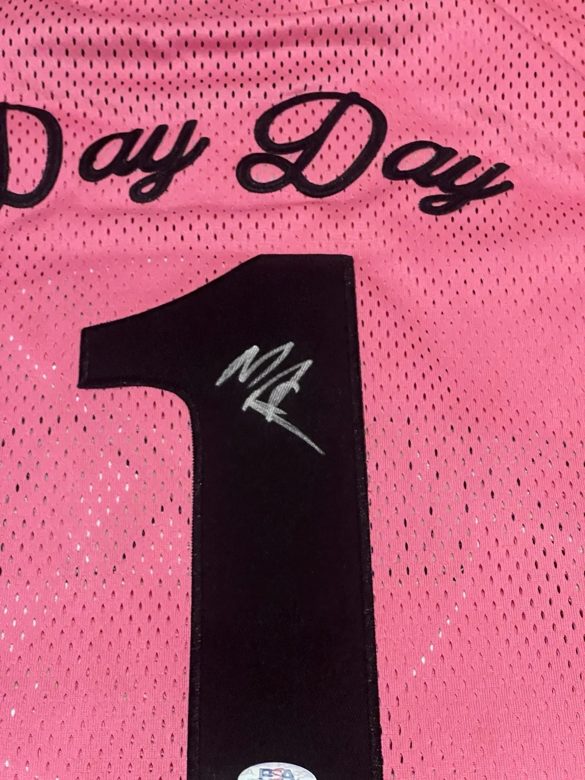 Mike Epps — Mike Epps Signed Pinkies Jersey PSA / DNA COA Next Friday Day Day Autograph Auto, image 2