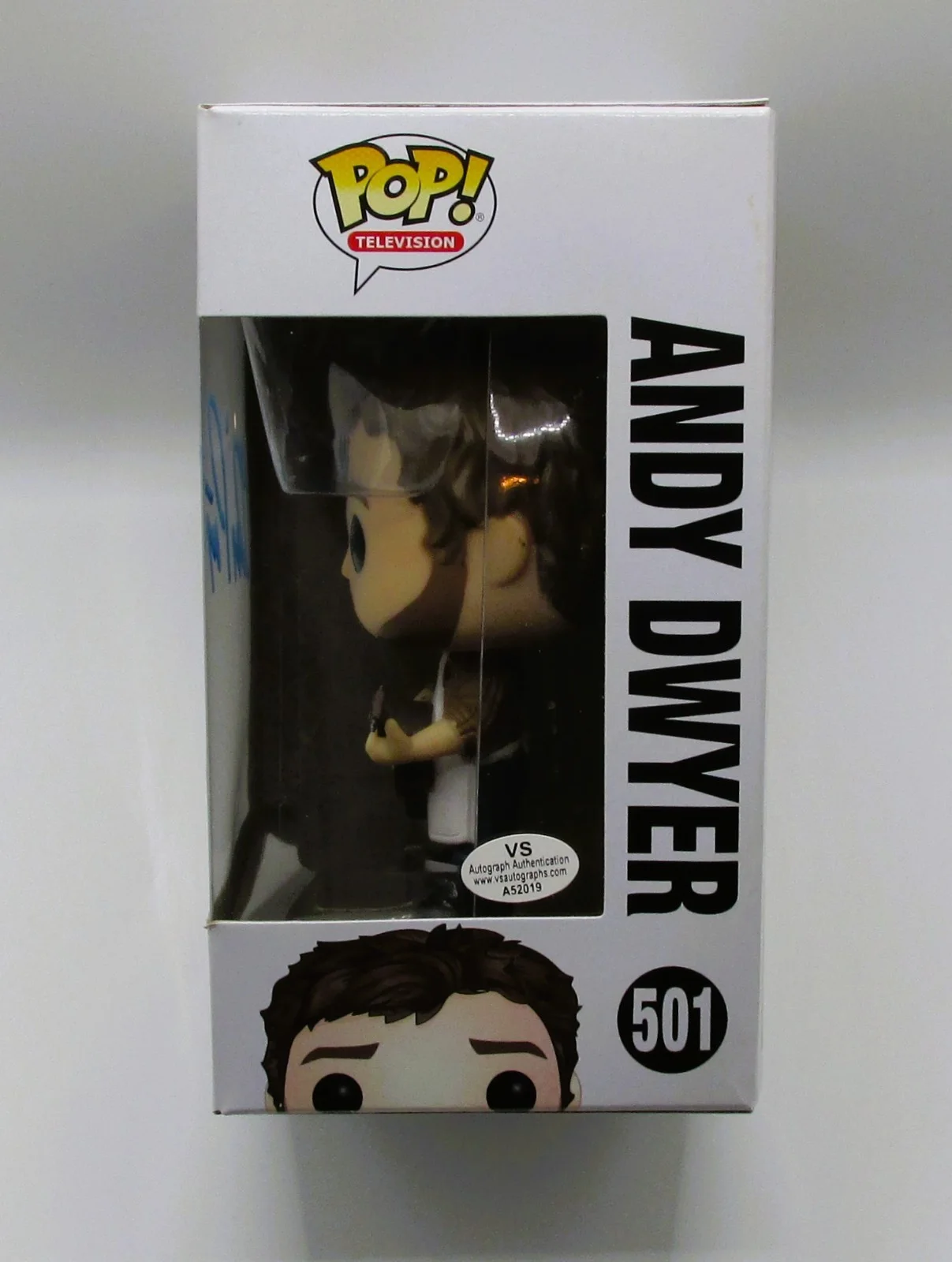 Andy Dwyer (Chris Pratt) Signed Funko In Case With COA (A52019) (Parks & Rec), image 3