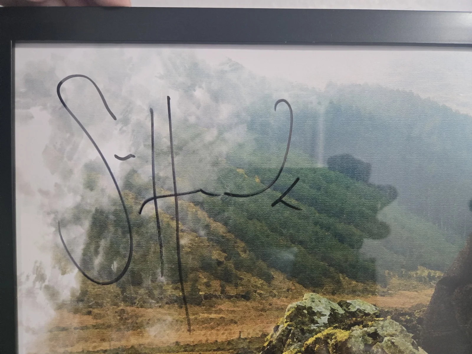 Sam Heughan — Sam Heughan Outlander Autographed 11" x 17" Poster Original Signature WizardWrld, изображение 2