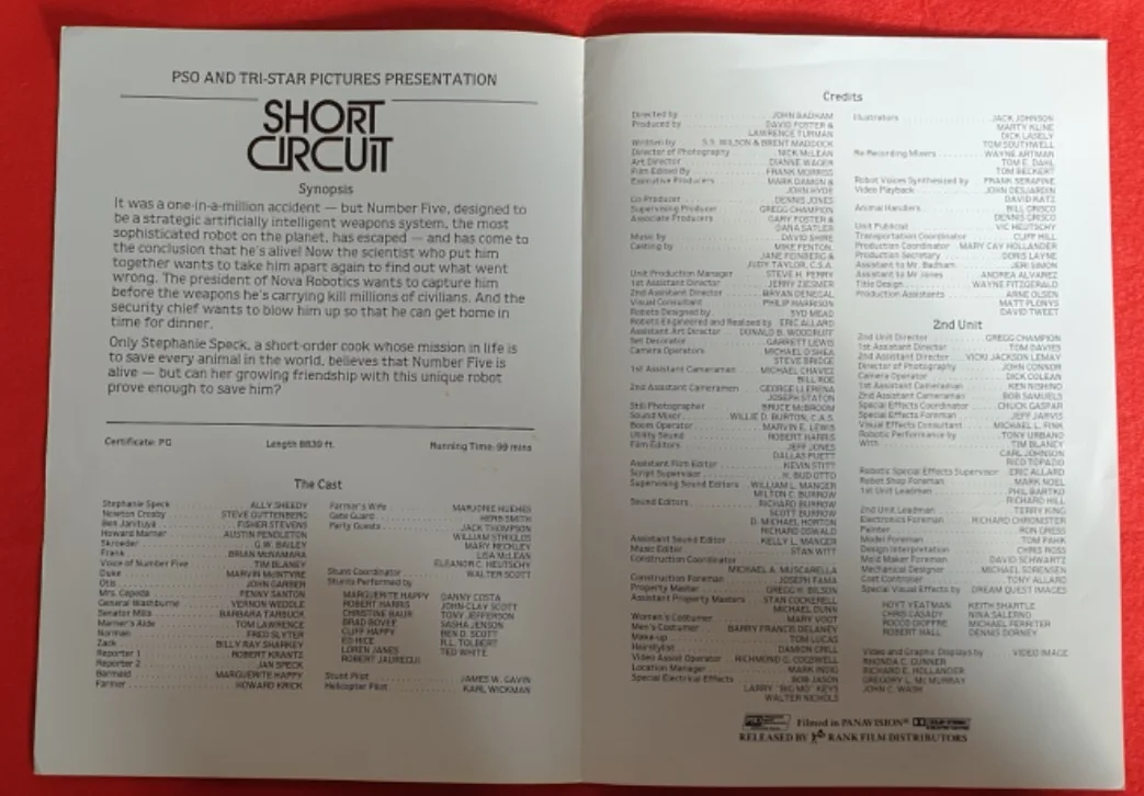 Original Press Synopsis Packs – Choose Title – £2.50 Each or 3 for £5, image 2