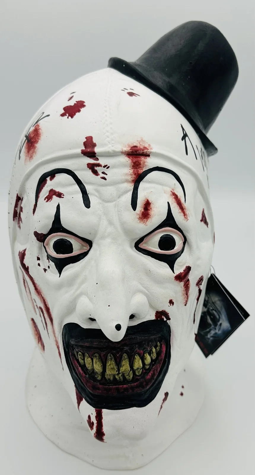 Spencer Charnas — Spencer Charnas signed Art the Clown mask Terrifier A Work of Art BAS 651, изображение 3