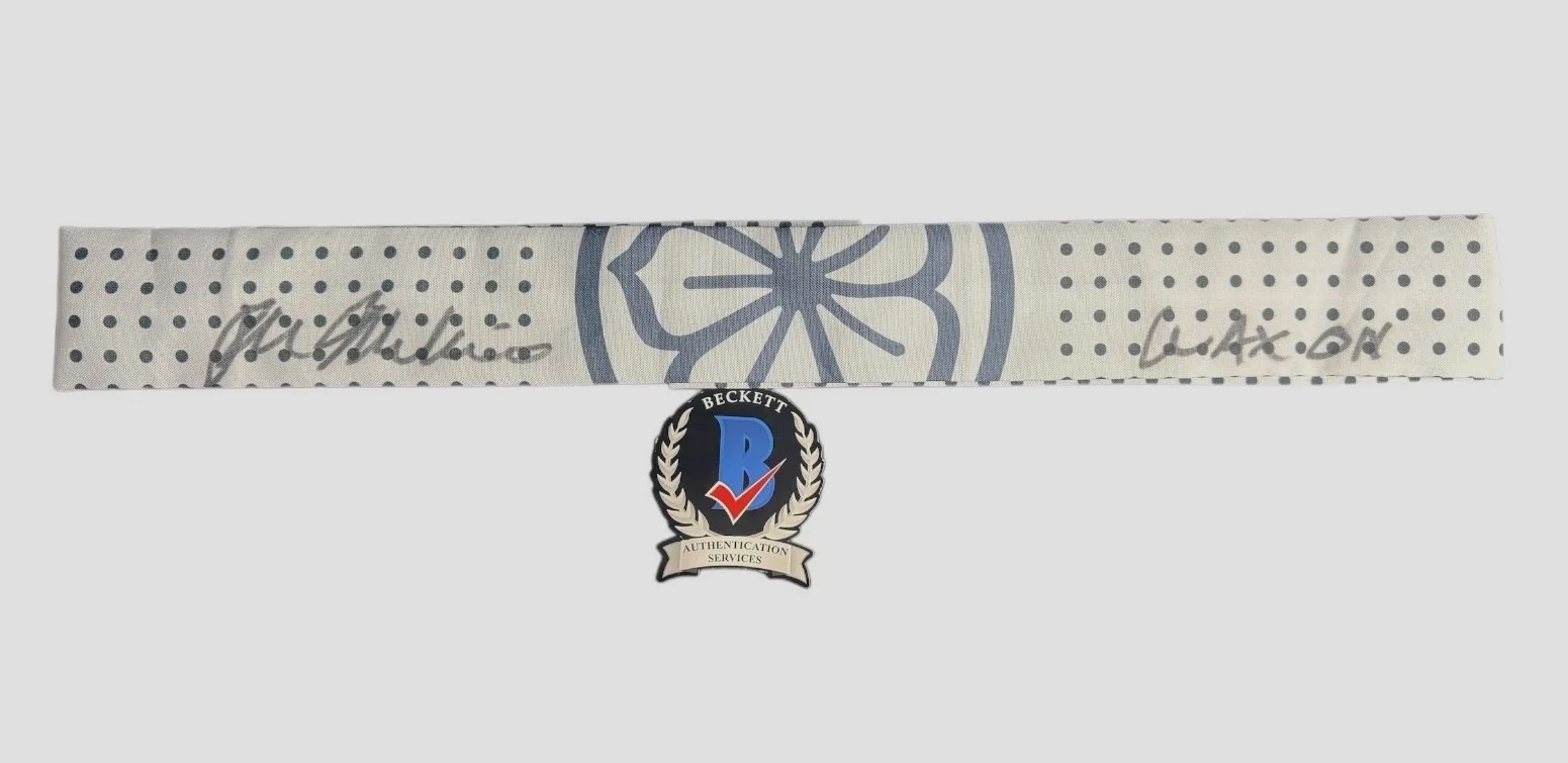 RALPH MACCHIO — THE KARATE KID RALPH MACCHIO SIGNED HEADBAND AUTOGRAPH COBRAI KAI BECKETT