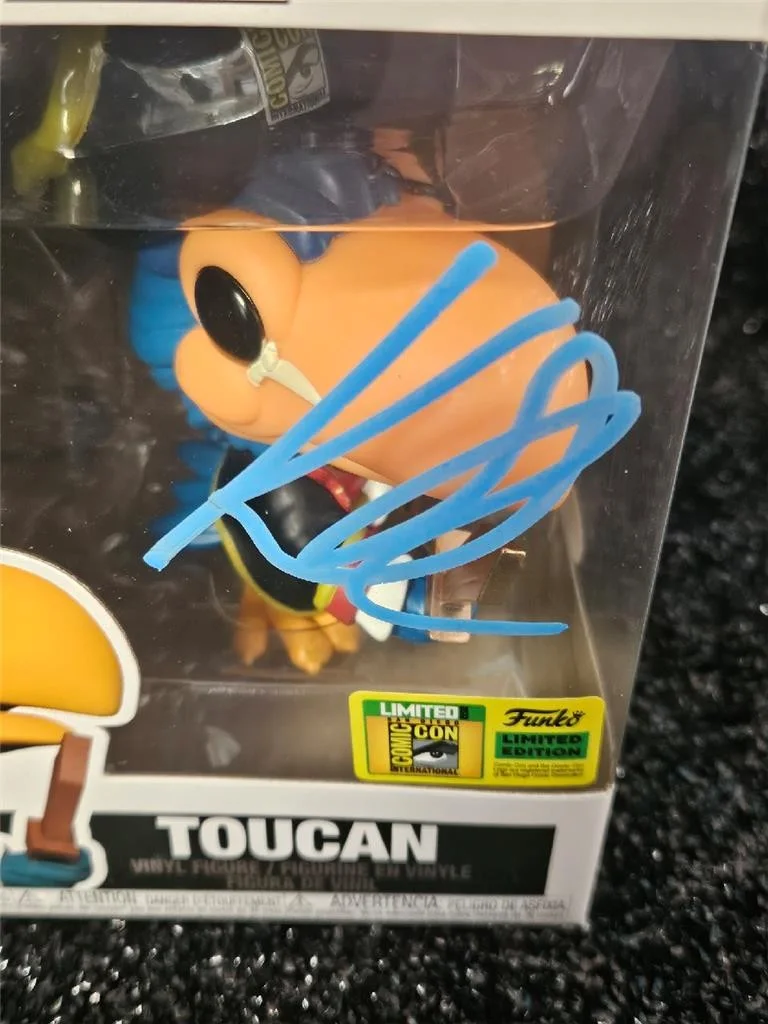 KEANU REEVES — KEANU REEVES HAND SIGNED AUTOGRAPHED FUNKO POP! 156 TOUCAN PIRATE COMIC CONCOA, image 2