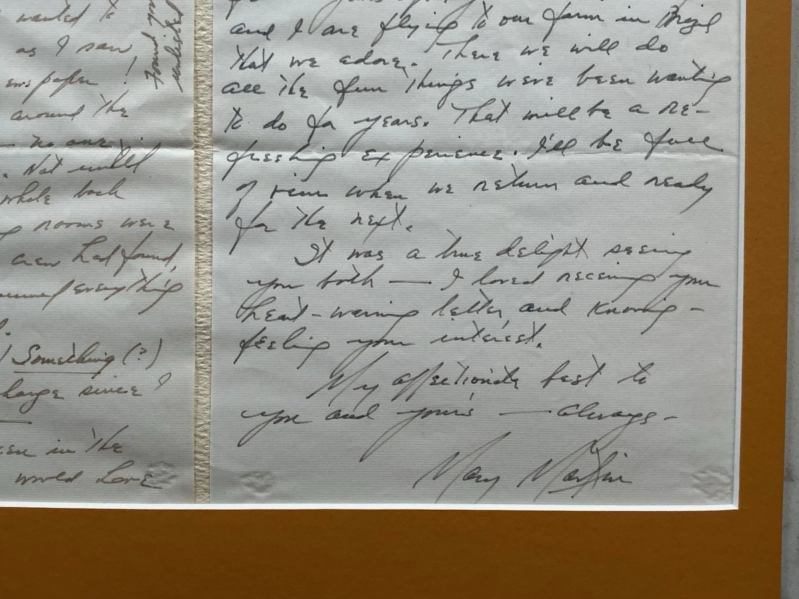 MARY MARTIN ALS AUTOGRAPHED LETTER NOTE STAGE ACTRESS THEATER PETER PAN, image 5