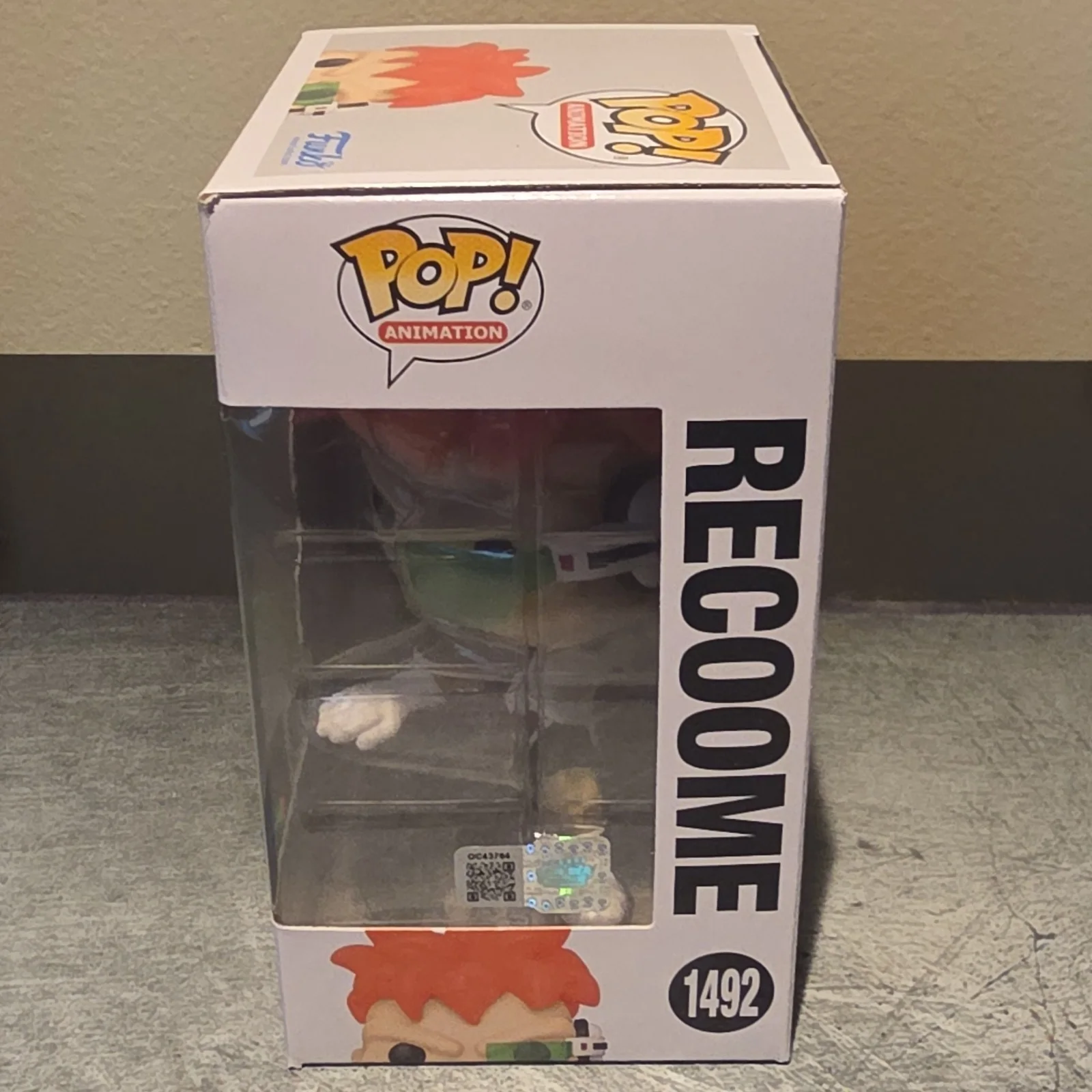 Christopher Sabat — Funko Pop Dragon Ball Z Recoome #1492 EE Exclusive GITD Signed by Chris Sabat, image 2