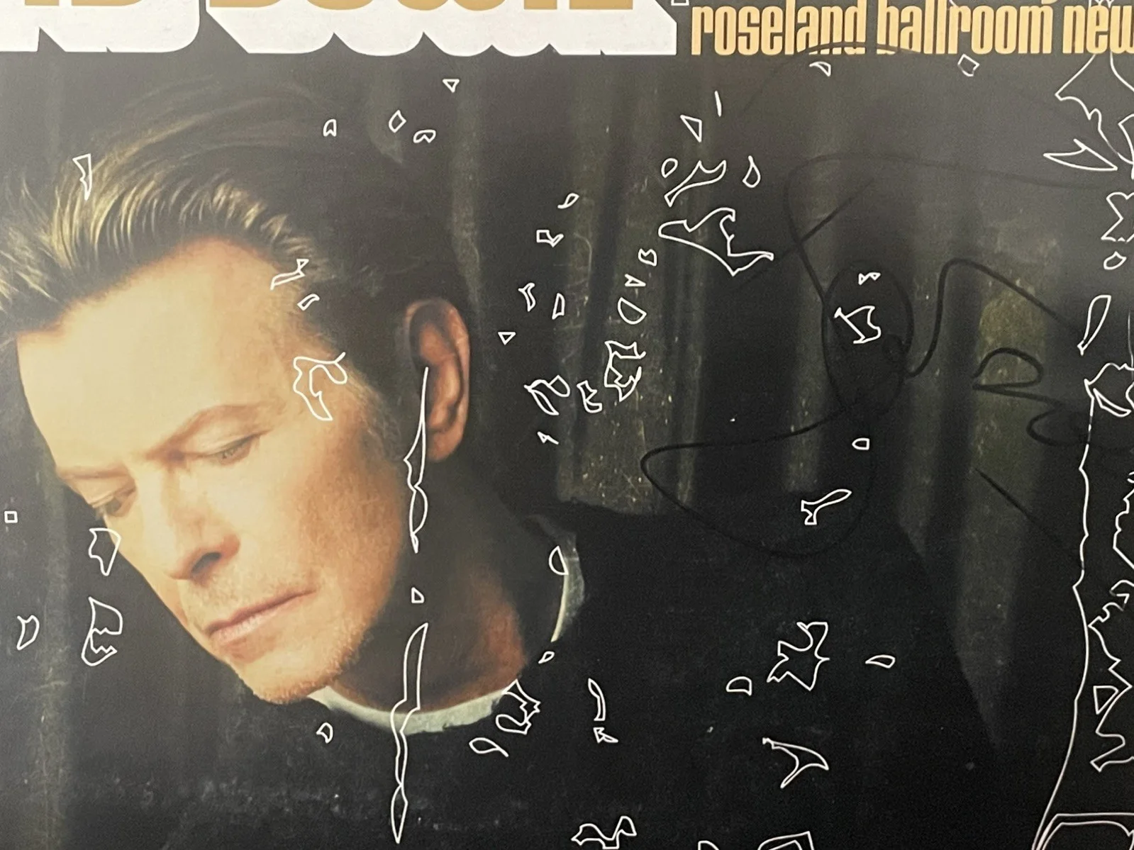 David Bowie Signed Poster at Roseland Ballroon NYC 2002 L@@@@@@@@@@@@@@@@@@@@@@K, image 4