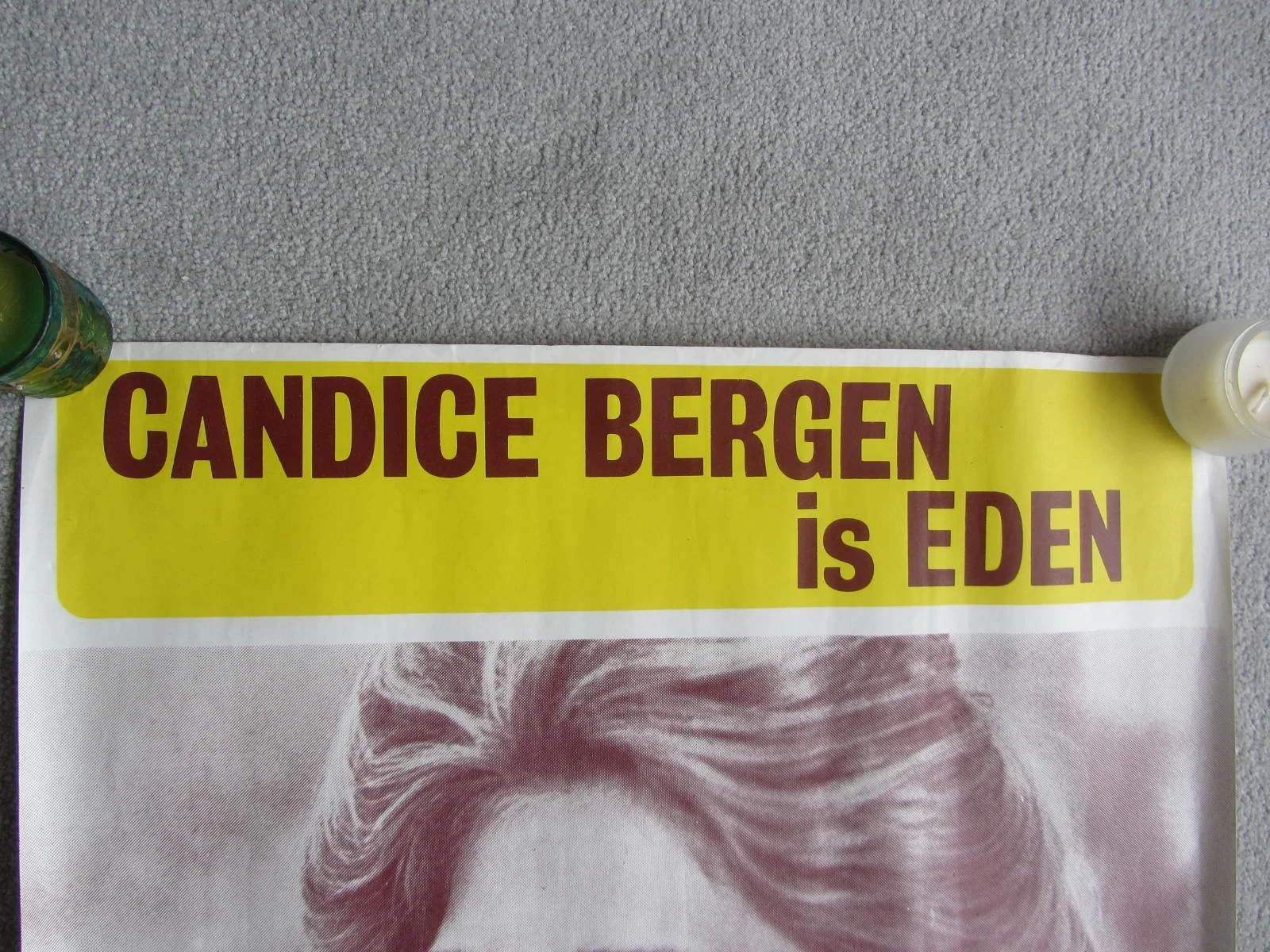 THE WIND AND THE LION starring Candice Bergen & Sean Connery - rare Poster 1974, изображение 2