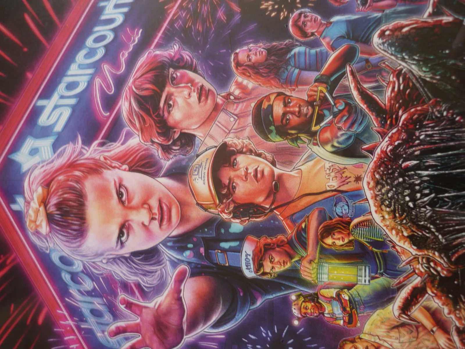a4 Stranger things season 3 one summer can change everything poster original, image 3