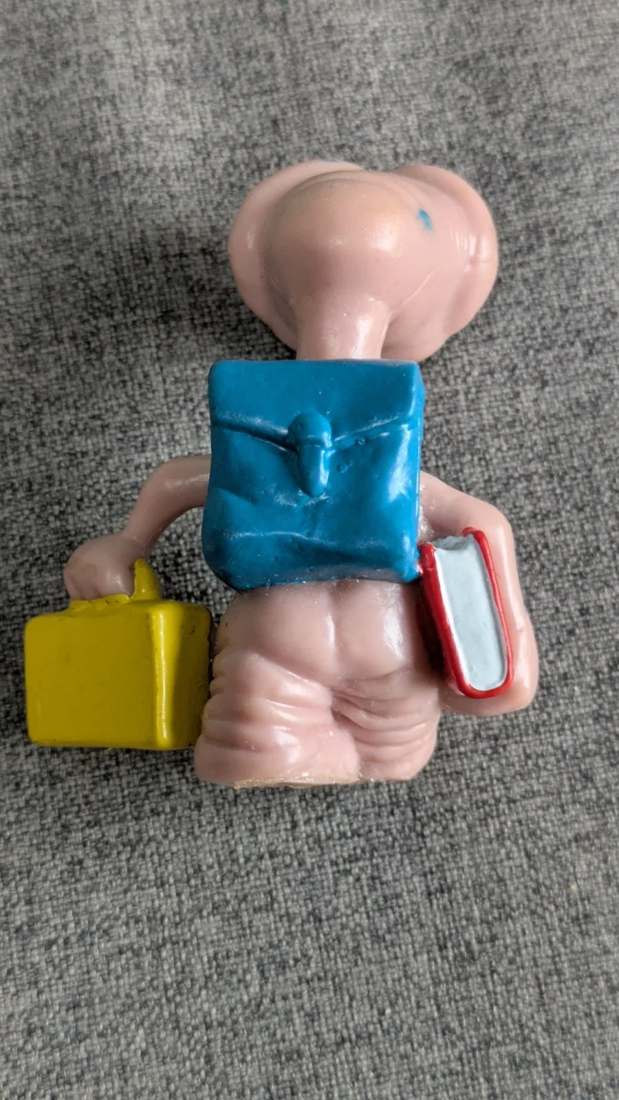Vintage E.T Extra Terrestrial Alien PVC Applause Toy Figure 2.5" 1980s 1988, image 3