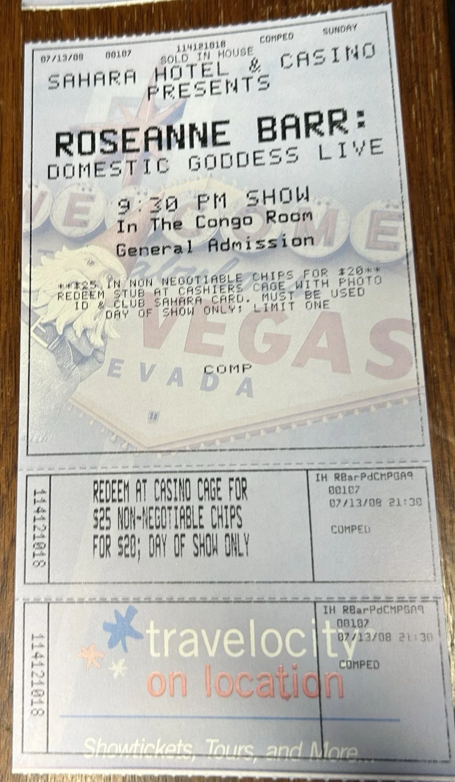 Roseanne Barr — Roseanne Barr Signed My Life As A Woman Book + Tom Arnold Auto + Tickets, изображение 3
