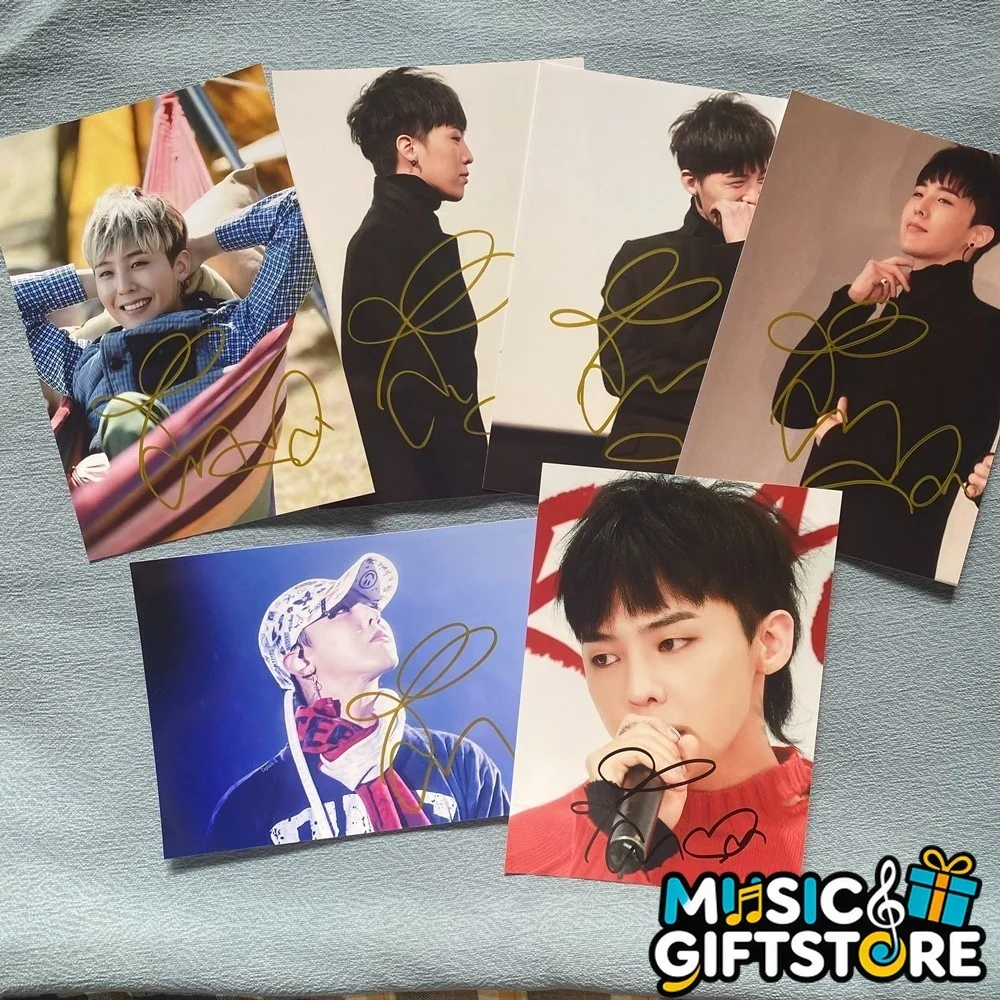 BIGBANG G-Dragon Autographed Signed Photo K-POP Collection 4*6 202511 #MUGS, image 2