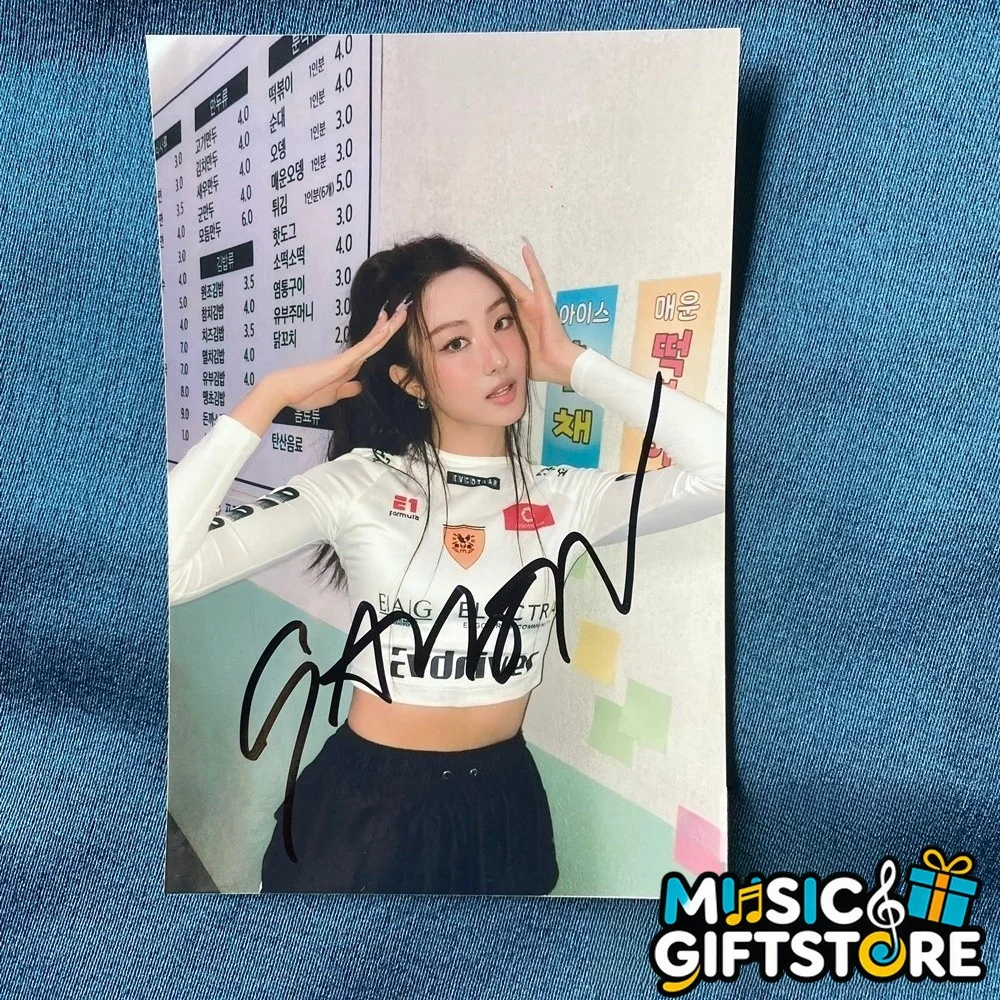 MEOVV SOOIN GAWON ANNA NARIN ELLA GROUP AUTOGRAPHED SIGNED K-POP 4*6 2025 #MUGS, изображение 5
