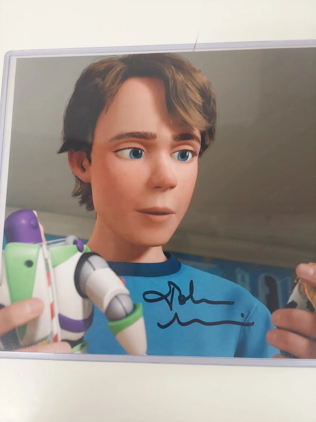 John Morris Signed Autograph 8x10 Photo Beckett COA Andy from Toy Story, image 4