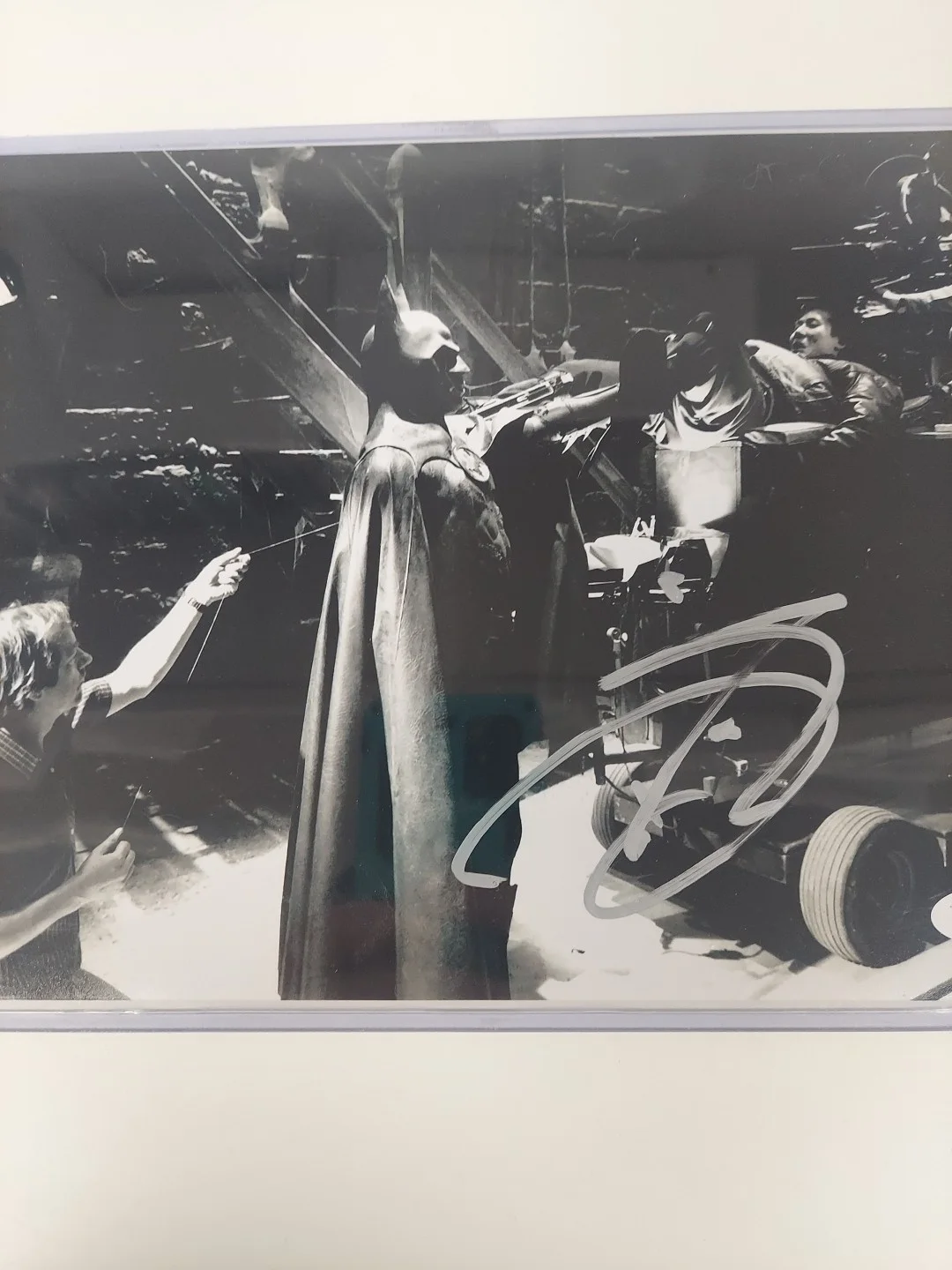 David Lea — Dave Lea Signed Batman 8x10 Michael Keaton Stuntman Martial Arts Expert JSA COA, изображение 4