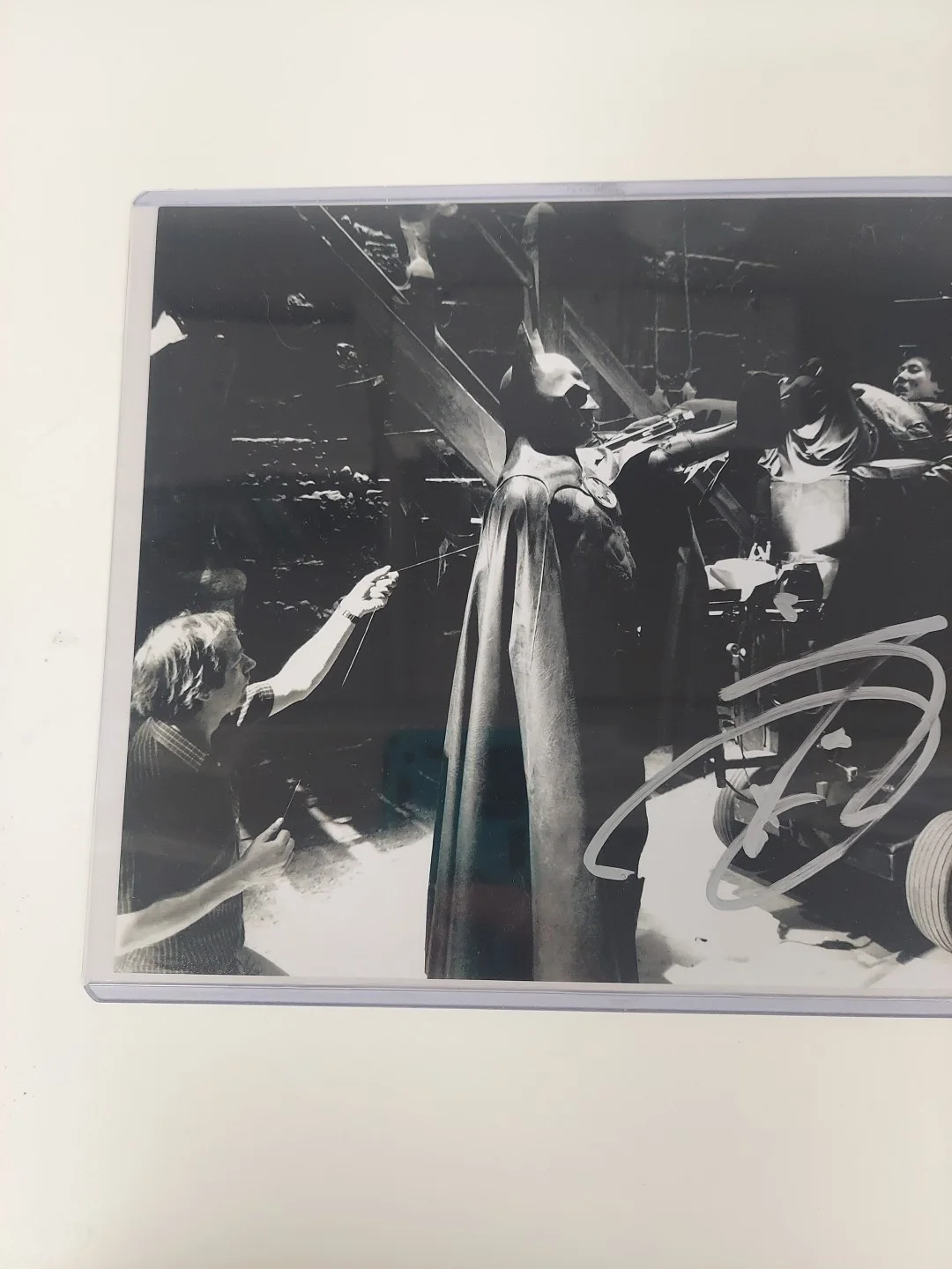 David Lea — Dave Lea Signed Batman 8x10 Michael Keaton Stuntman Martial Arts Expert JSA COA, изображение 5