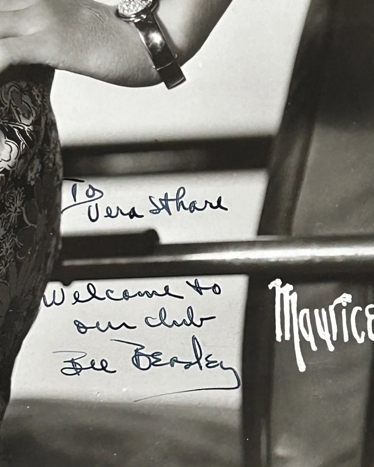 BEE BEASLEY—SIGNED PHOTO—RADIO 1920s-50s—SINGER•SONGWRITER•Quiz Show MC, изображение 5