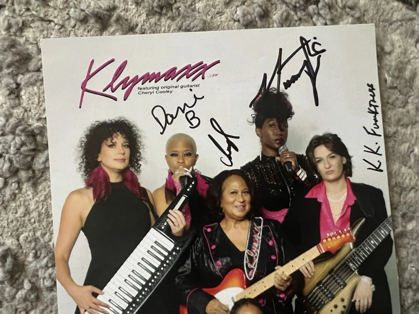 promotional photo of the all-female band Klymaxx , Signed radio station., изображение 3