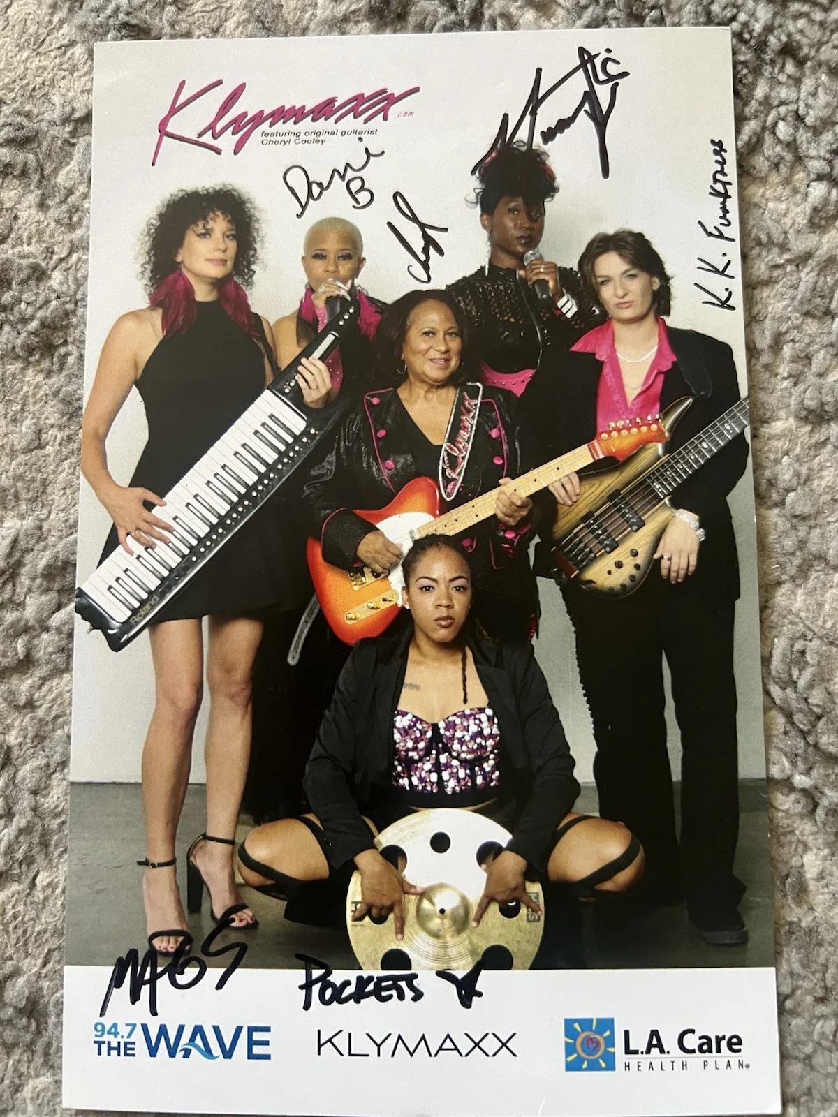 promotional photo of the all-female band Klymaxx , Signed radio station., изображение 4