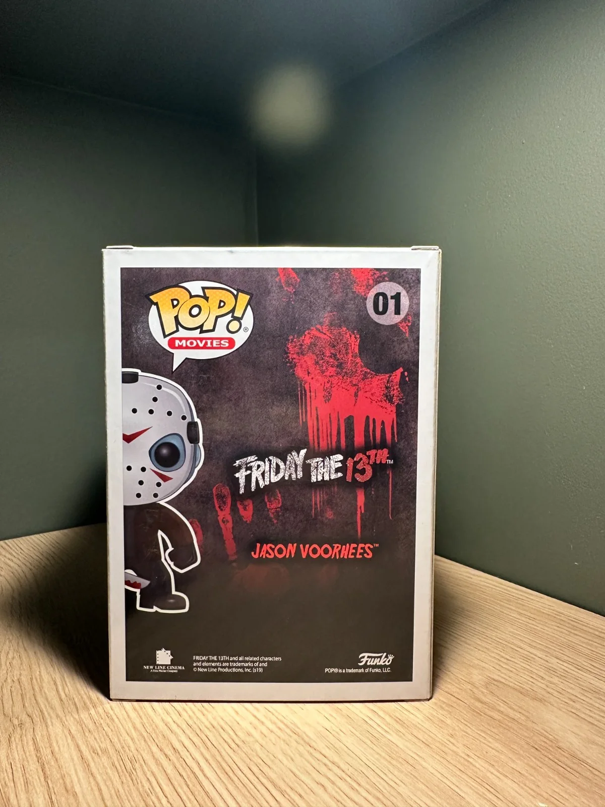 Ari Lehman — Funko Pop Jason Voorhees #01 Signed Ari Lehman “First F’n Jason” BAS Beckett COA, изображение 3