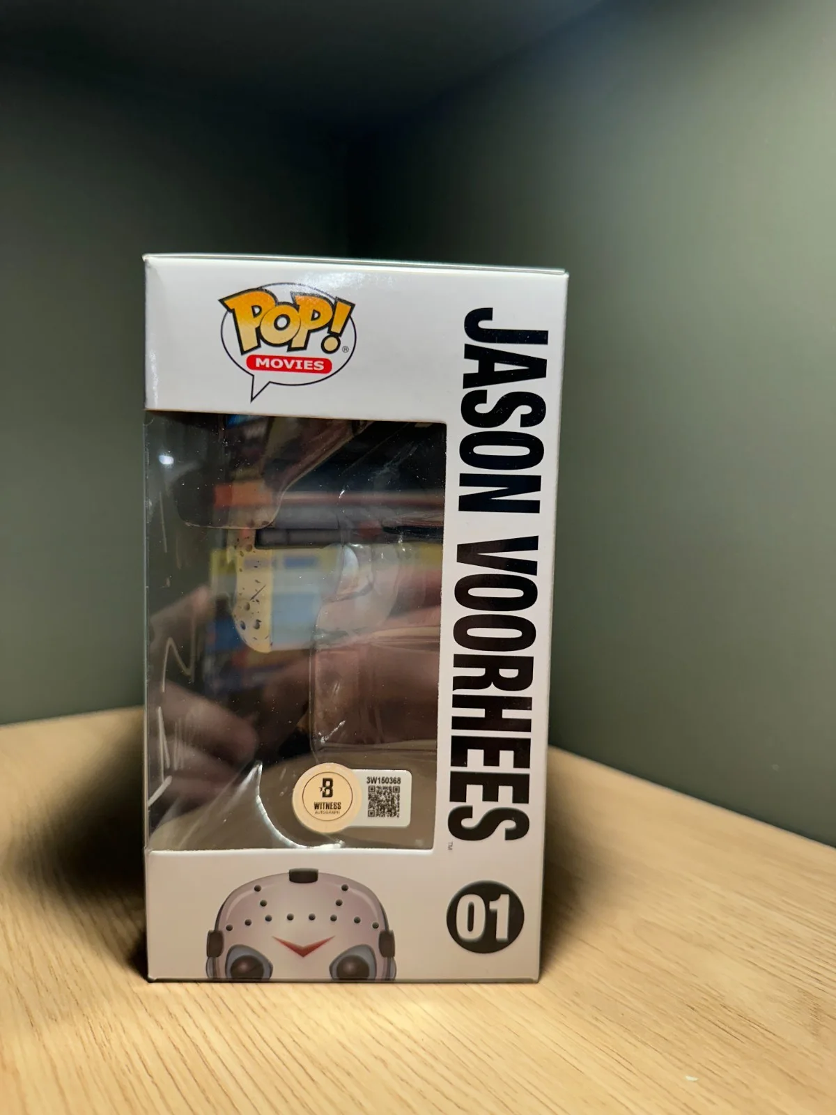 Ari Lehman — Funko Pop Jason Voorhees #01 Signed Ari Lehman “First F’n Jason” BAS Beckett COA, изображение 4