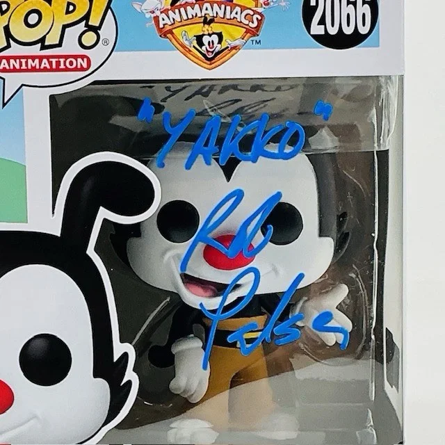 Rob Paulsen Autographed Signed Yakko Animaniacs Funko Pop #2066 OC Marketing, image 2