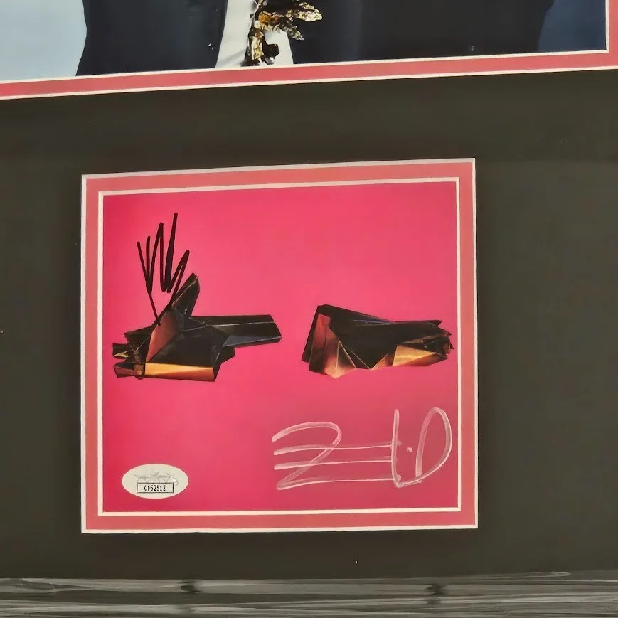 KIller Mike autographed CD Run the Jewels Signed JSA COA RTJ4 El-P, image 2