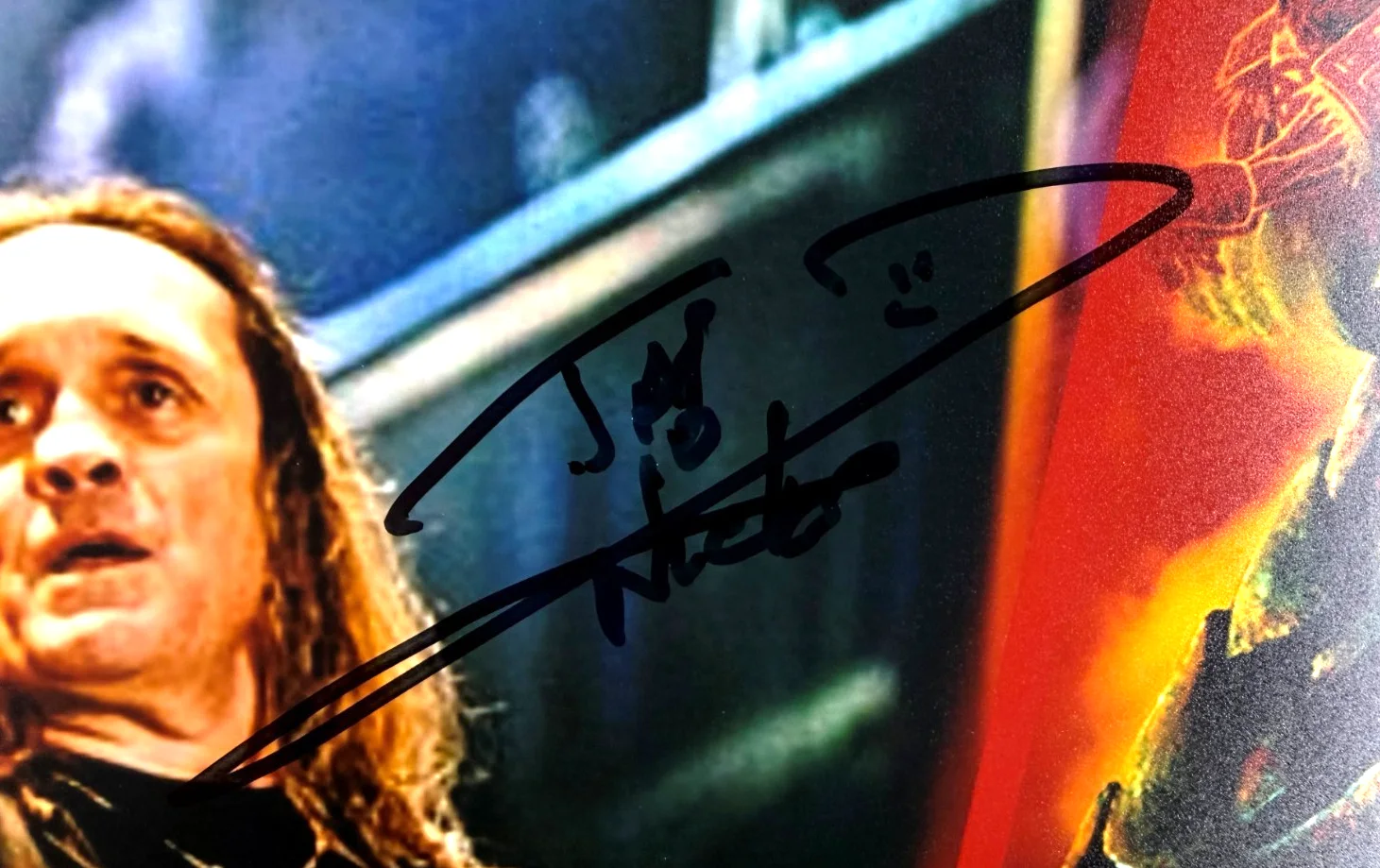 Nicko Mcbrain Iron Maiden Official 8 x 10 Photo 2 ALA Authenticated Mint, image 2