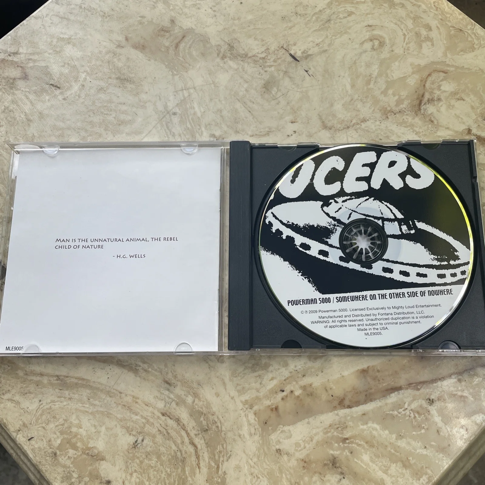 Powerman 5000 SIGNED New Wave CD With Autographed Booklet! Exclusive! #1, image 3