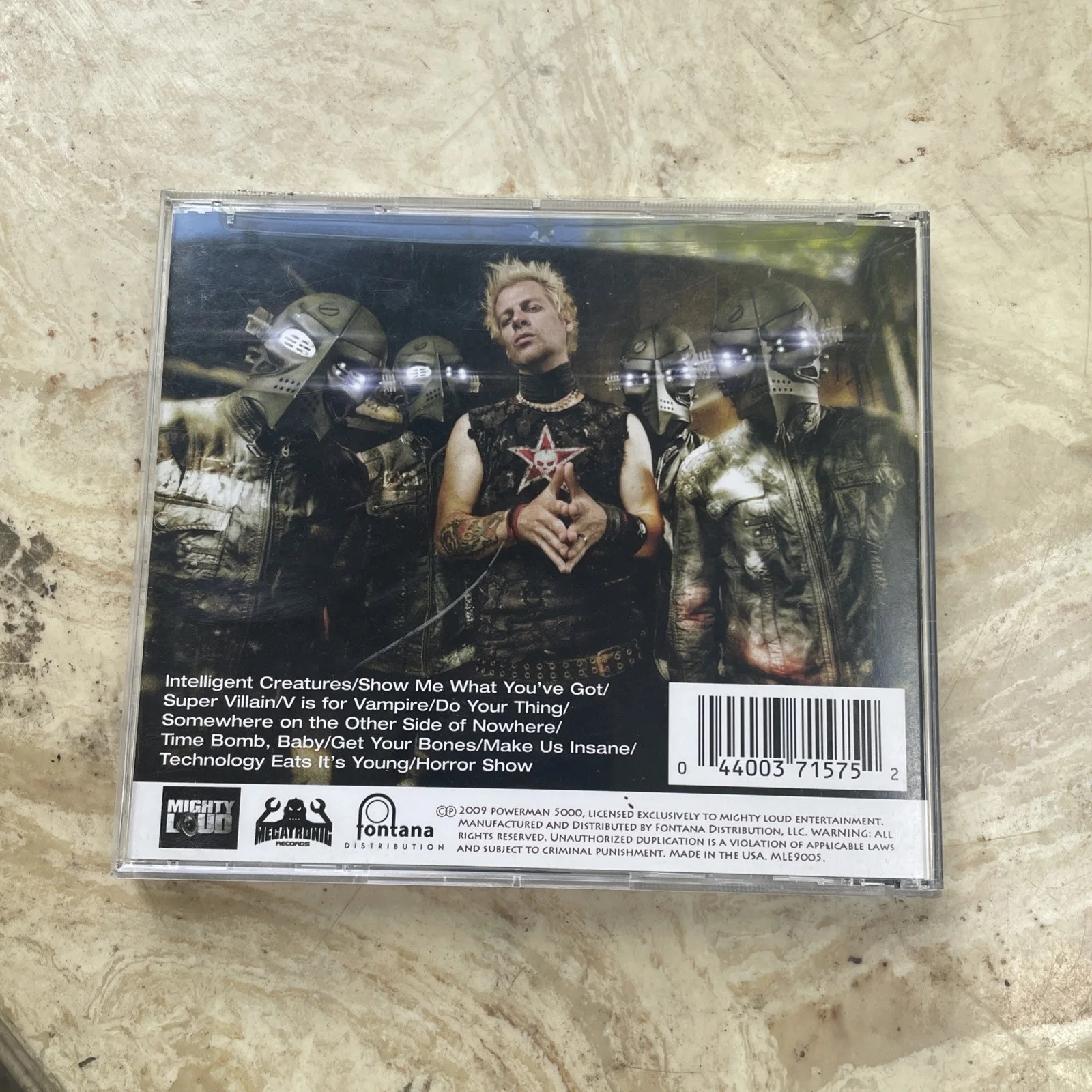 Powerman 5000 SIGNED New Wave CD With Autographed Booklet! Exclusive! #1, image 4