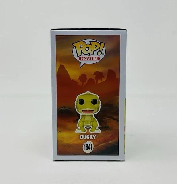 Aria Curzon Autographed Ducky The Land Before Time Funko Pop #1841 OC Marketing, изображение 3