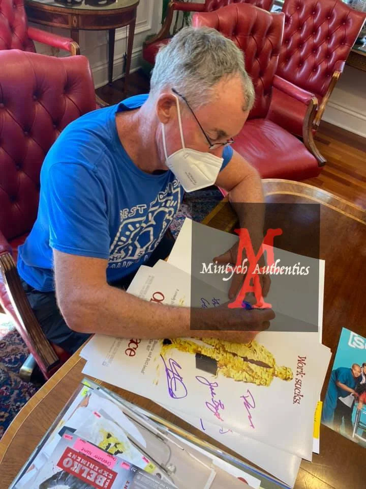 John McGinley — John McGinley autographed signed 11x14 photo Scrubs Dr Perry Cox Beckett COA, image 4