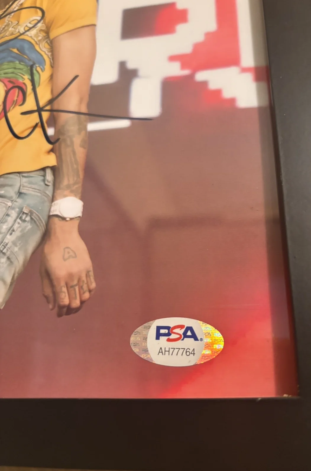 PNB Rock SIGNED AUTOGRAPHED 8x10 Photo PSA/DNA Authenticated RARE, image 2