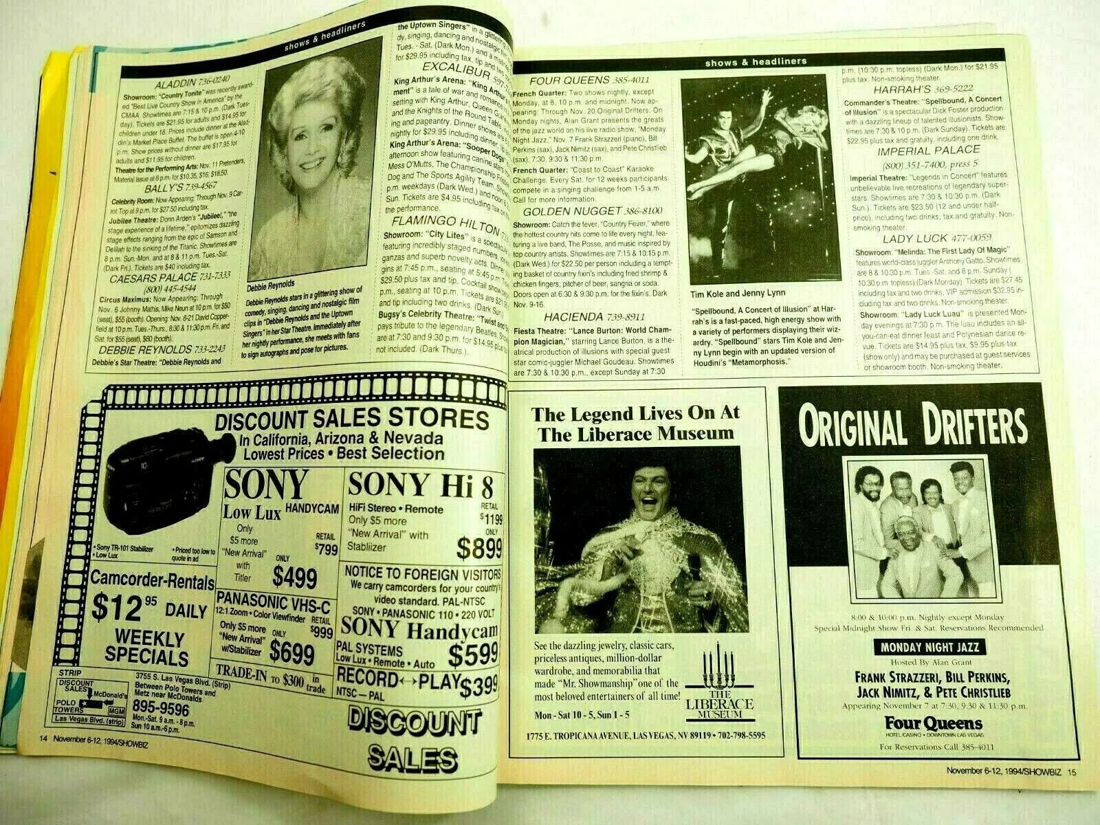 Siegfried & Roy Autographed Signed ShowTime Magazine Las Vegas Guide 1994, изображение 4