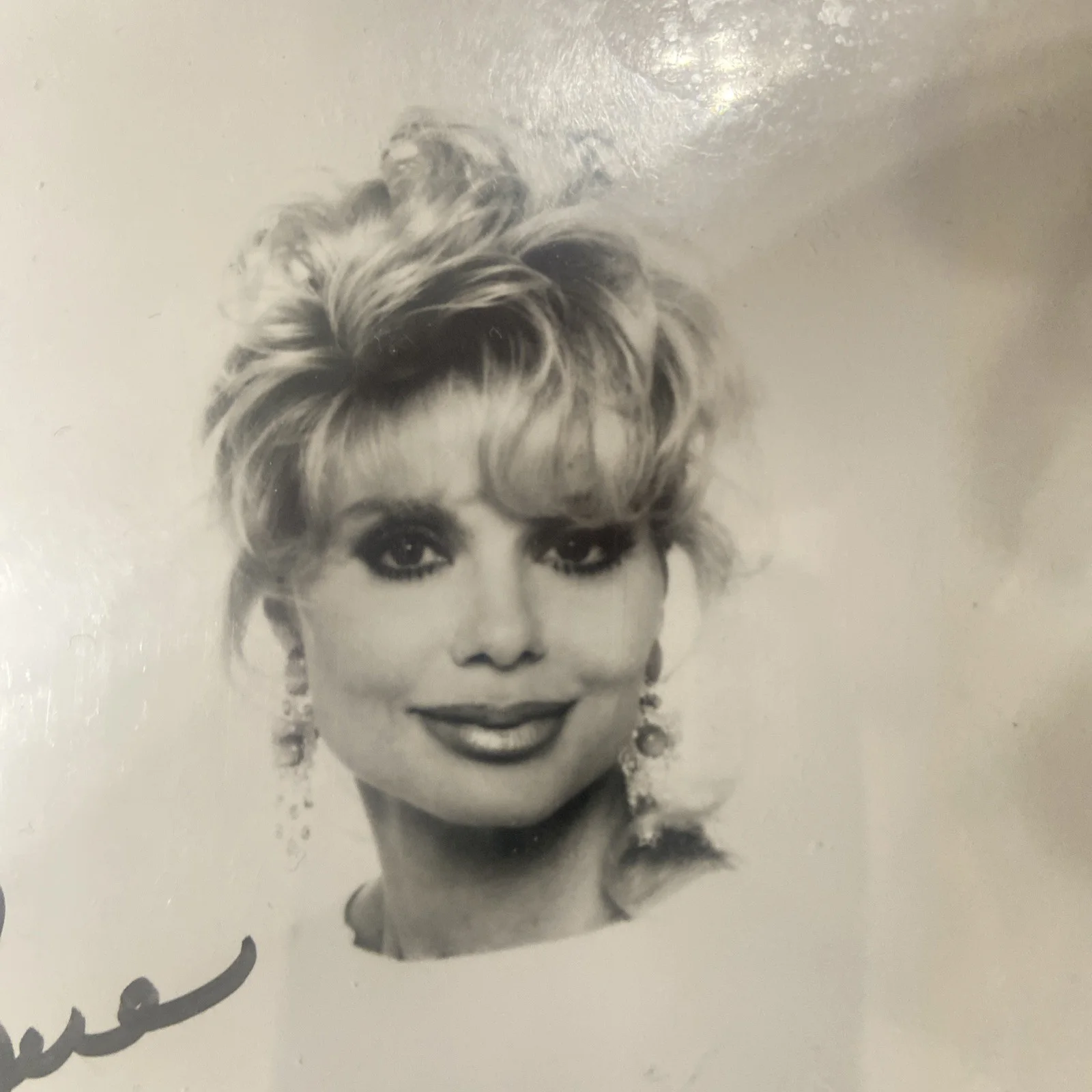 Loni Anderson — LONI ANDERSON SIGNED AUTOGRAPH ORIGINAL 5x7 BW PHOTO AUTHENTIC PICTURE Love, изображение 3