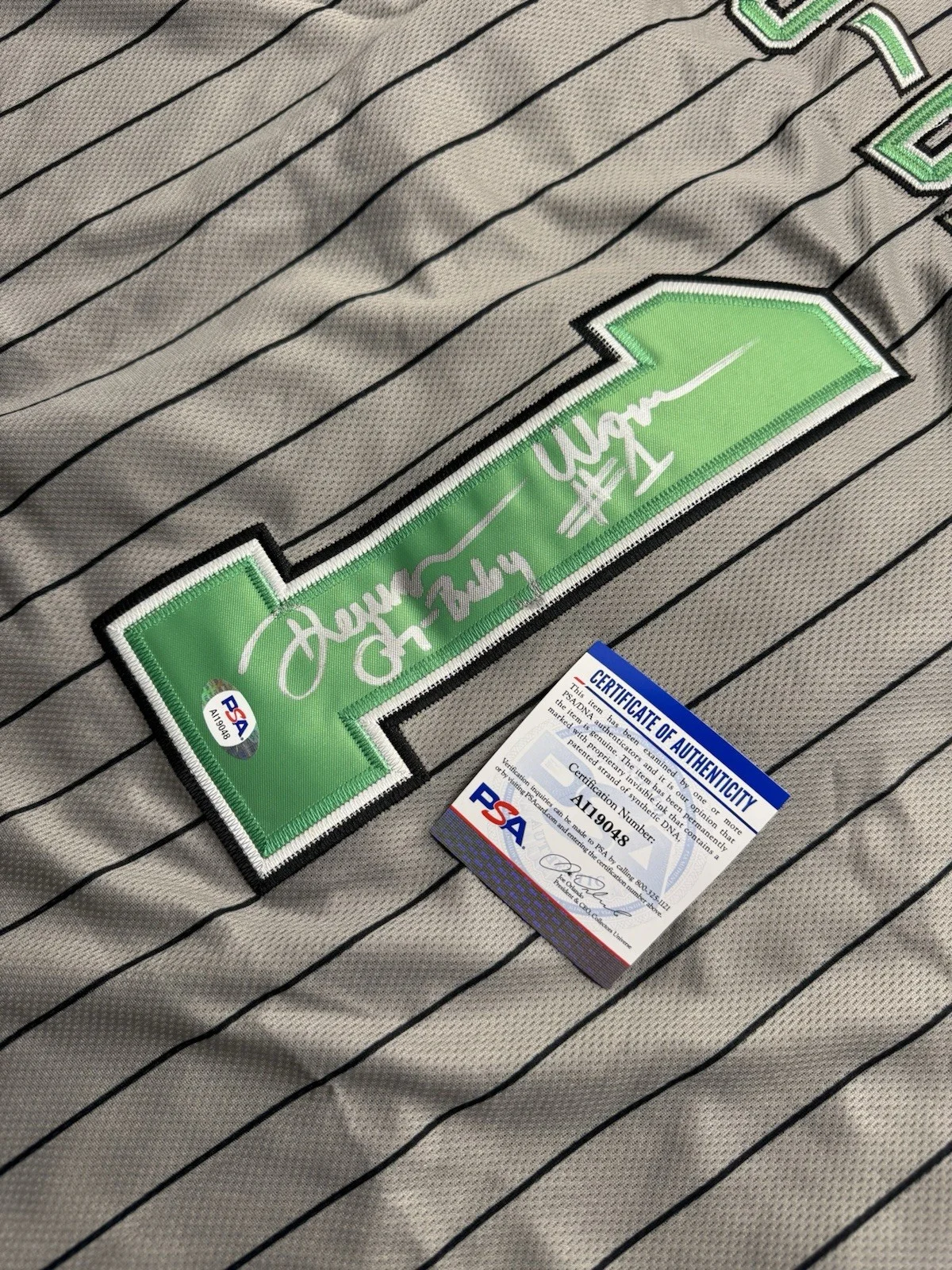 Dwayne Warren — Dwayne Warren Signed Autographed Hardball G Baby Baseball Jersey Psa/Dna, изображение 2