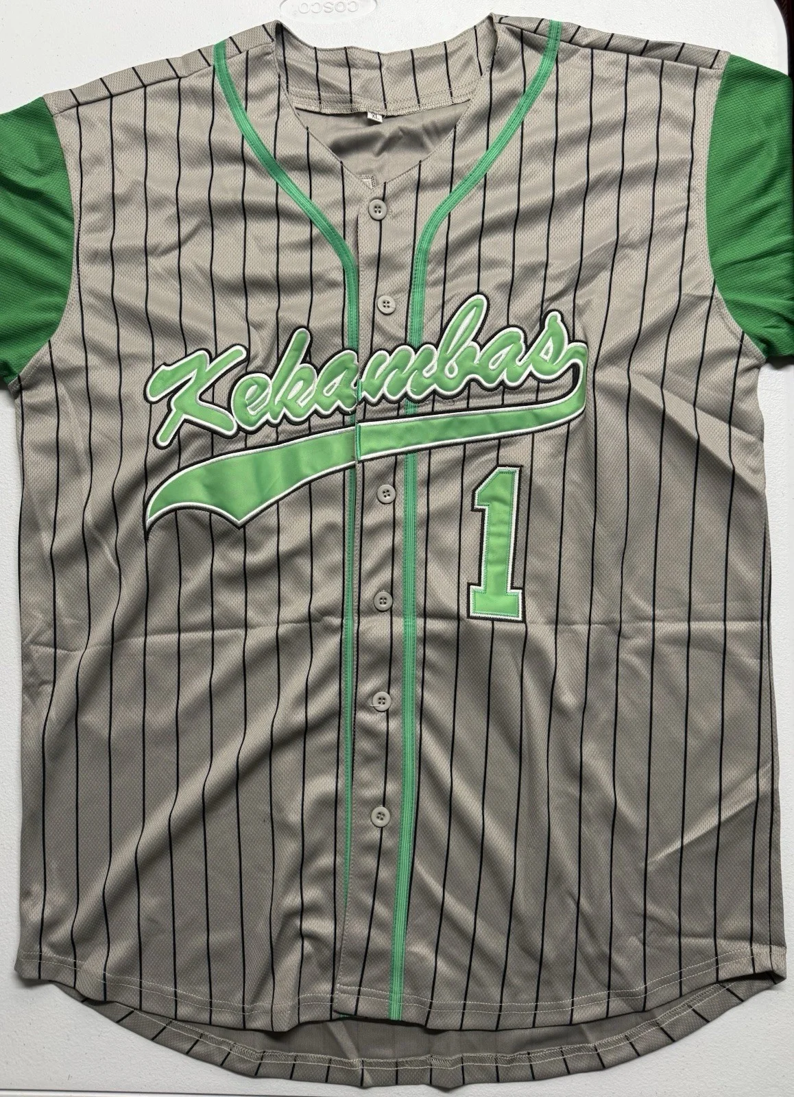 Dwayne Warren — Dwayne Warren Signed Autographed Hardball G Baby Baseball Jersey Psa/Dna, изображение 3