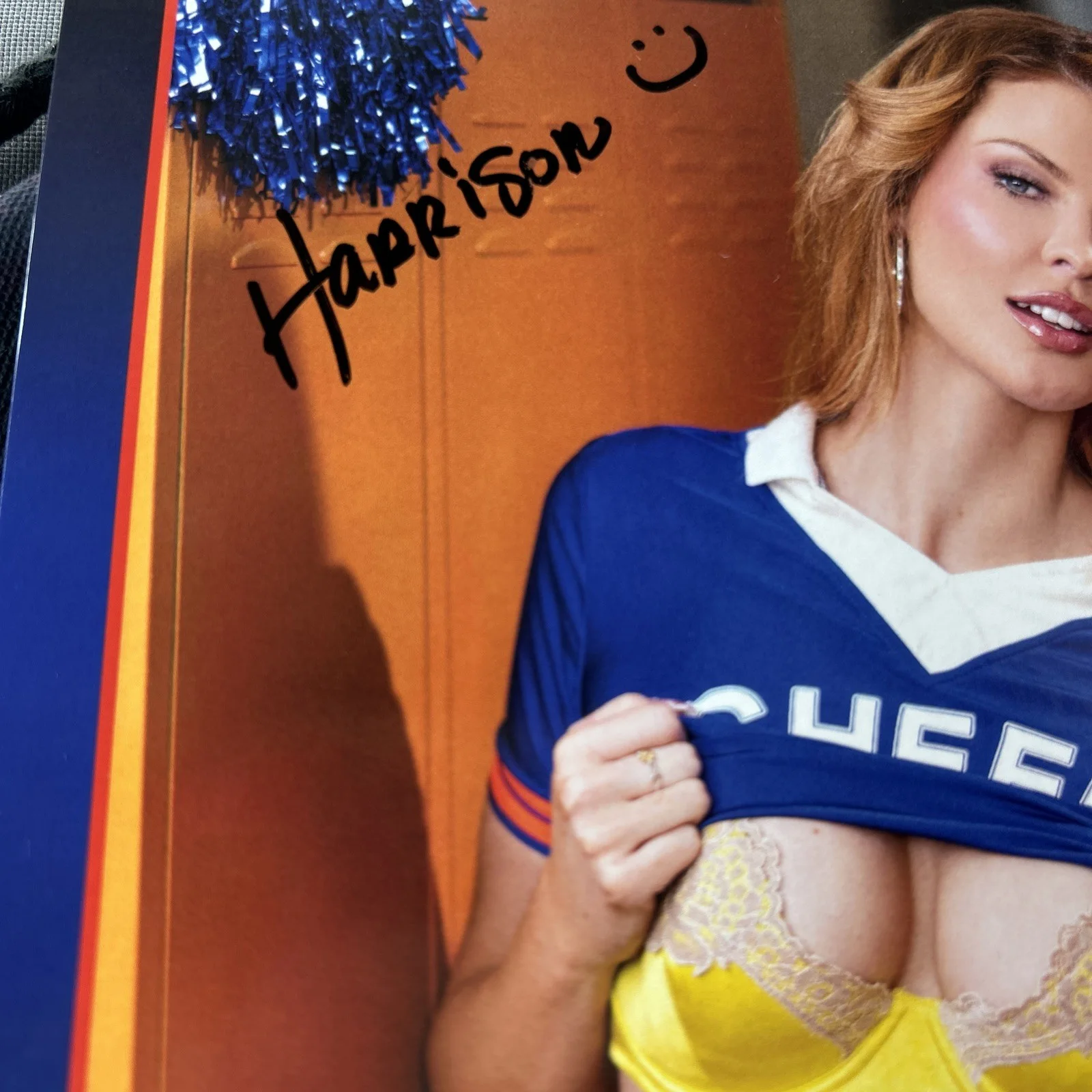 ELLY CLUTCH SIGNED 8X10 PROMO PHOTO STAR AUTOGRAPHED MODEL DANCER ADULT, изображение 2