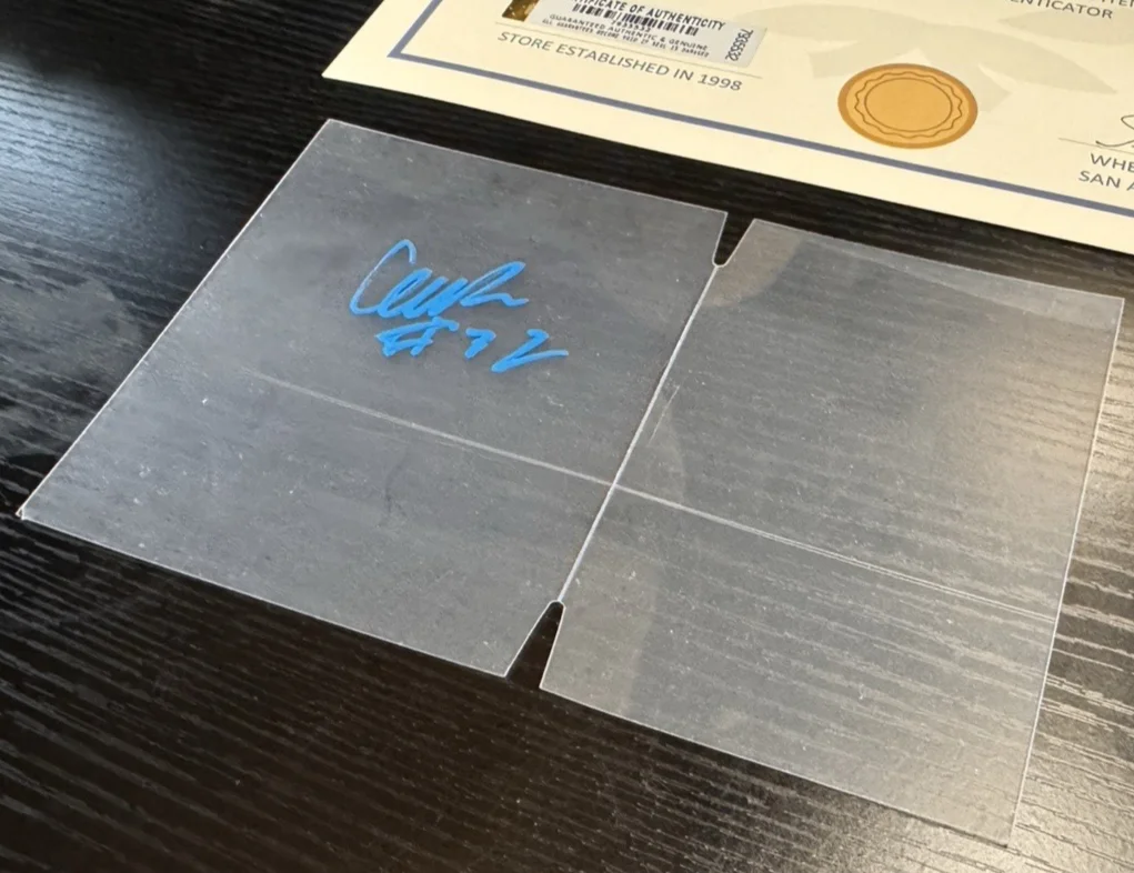 Cooper Flagg — COOPER FLAGG DUKE Autographed Signed FUNKO POP - Window Replacement w/Proof COA, image 2