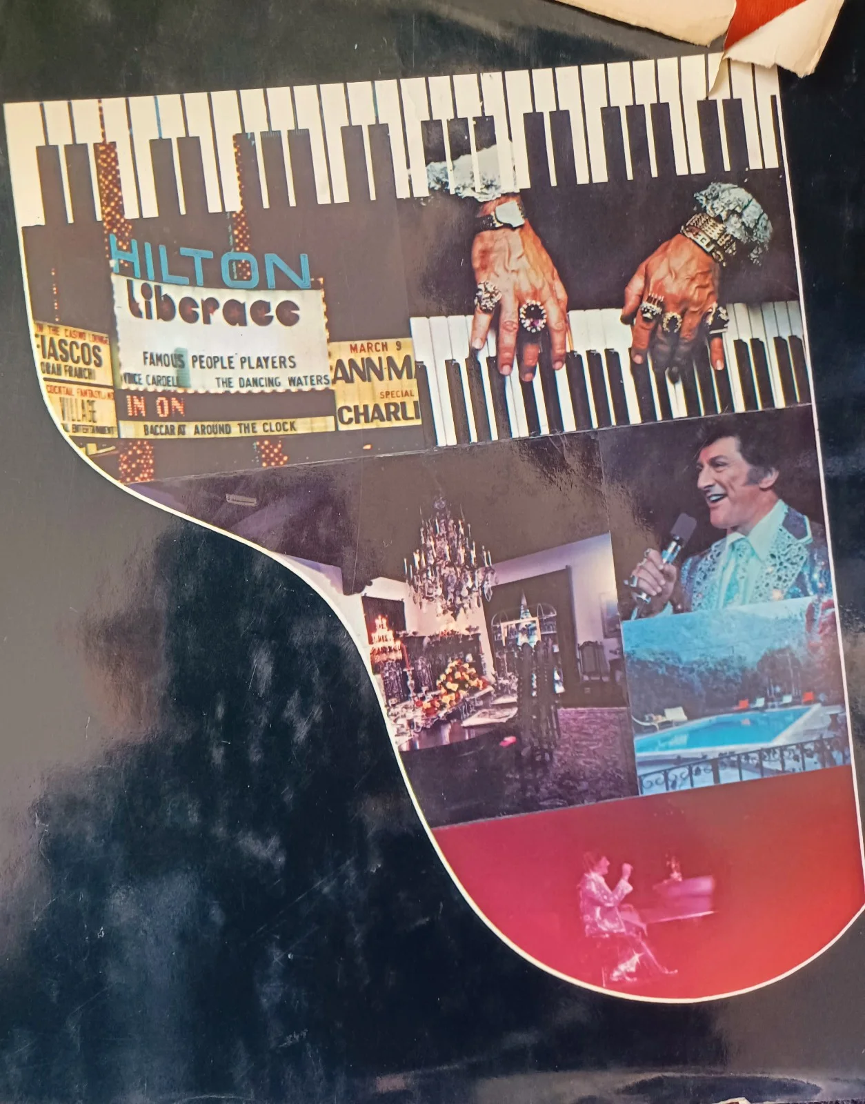 Liberace Signed Book ok condition, image 2