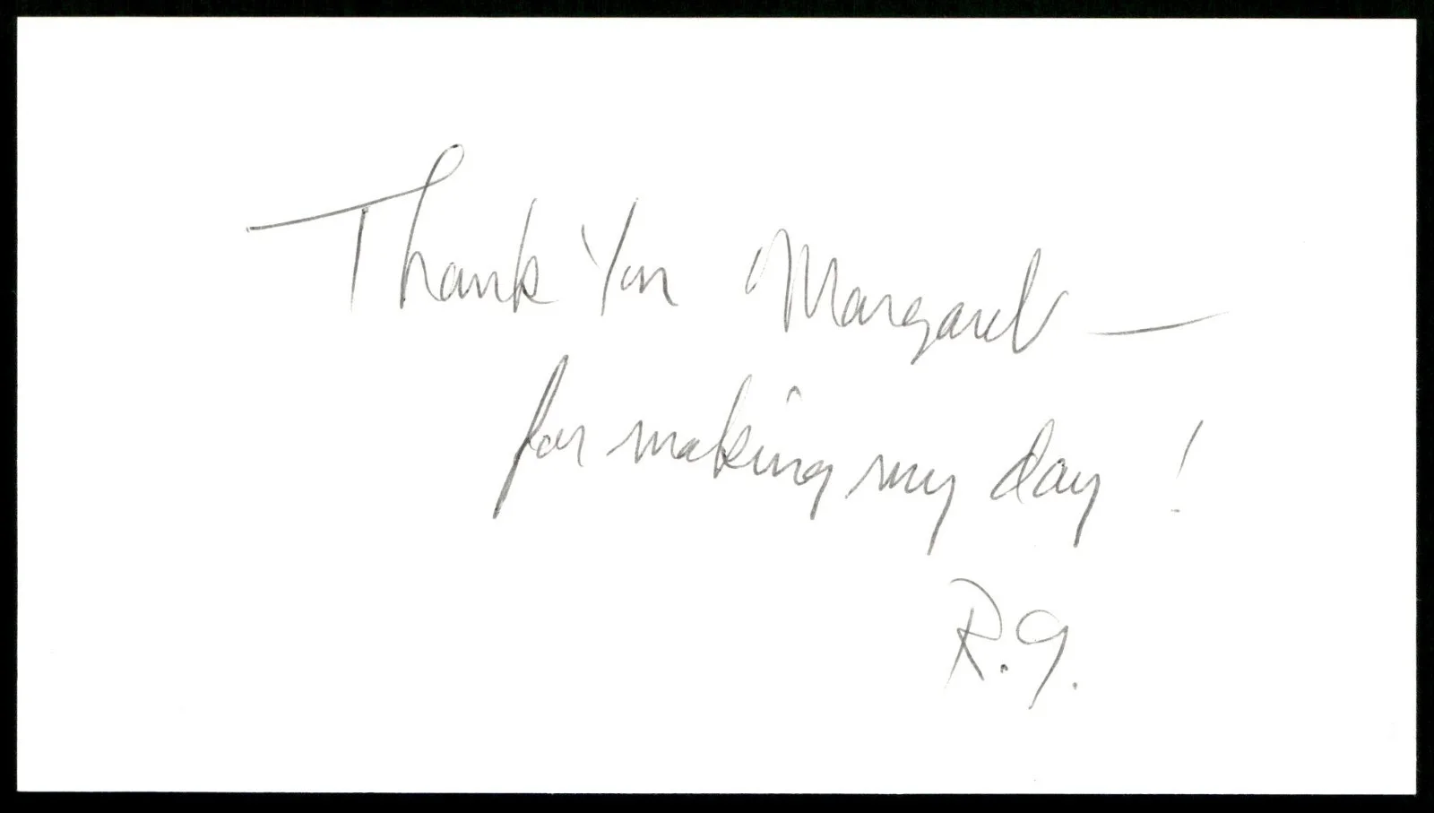 Actor Robert Goulet First 1st Day Cover Signed Auto -Beautiful Autograph, image 2